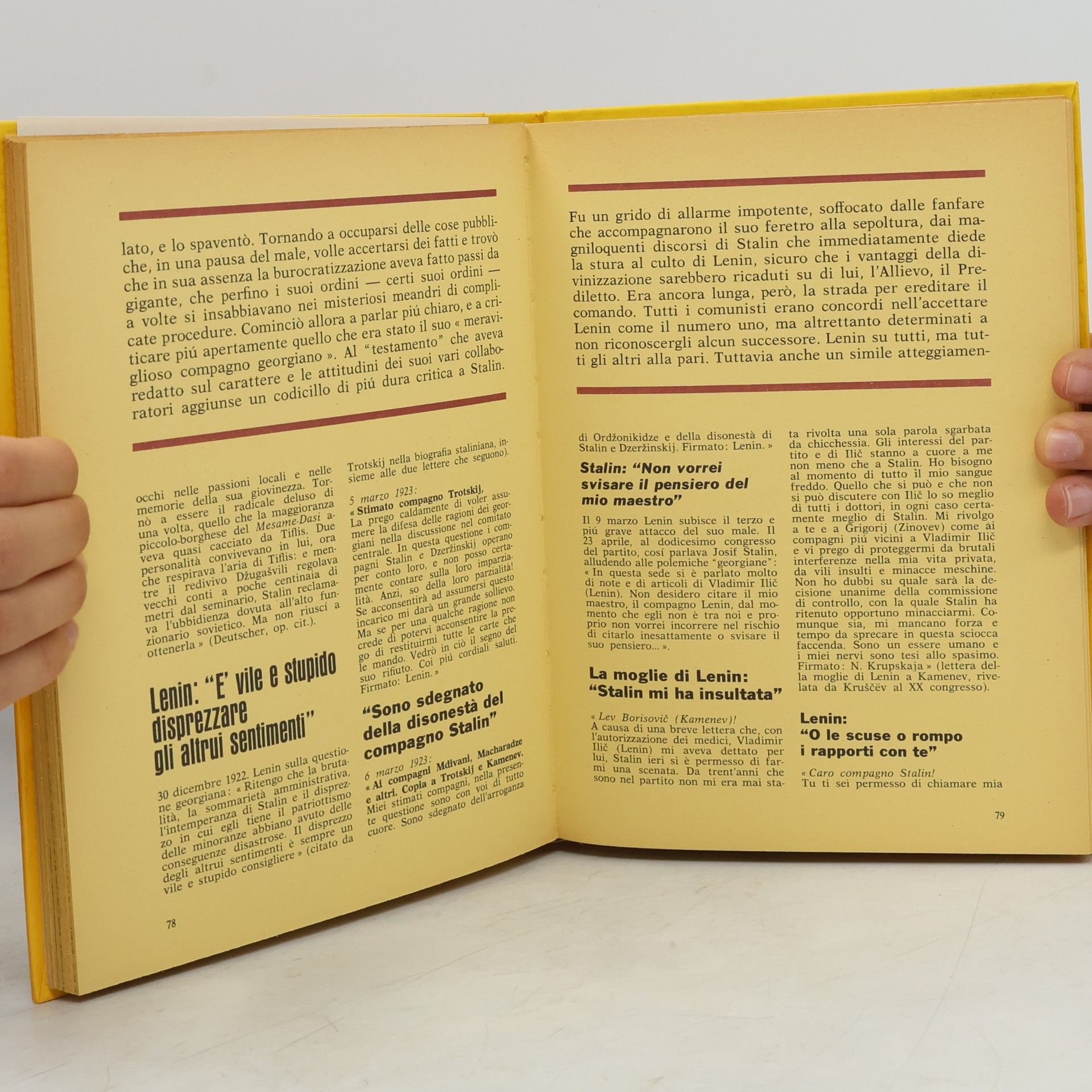 Collectif d'auteurs Pro e contro Stalin