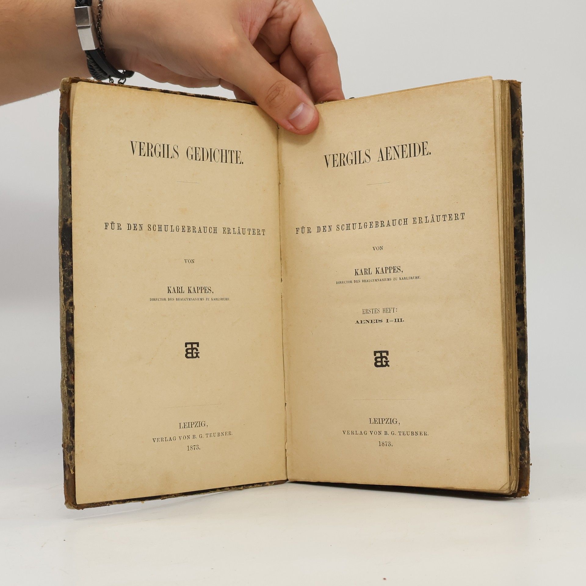 Publius Vergilius Maro Vergils Gedichte: Vergils Aeneide. Erstes Heft: Aeneis I–III