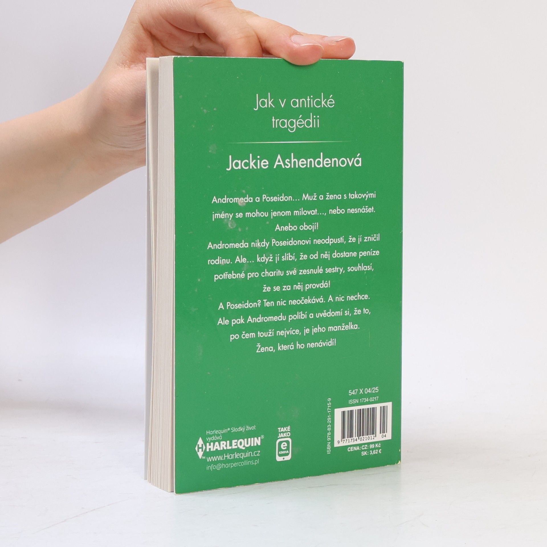 Jackie Ashenden Jak v antické tragédii