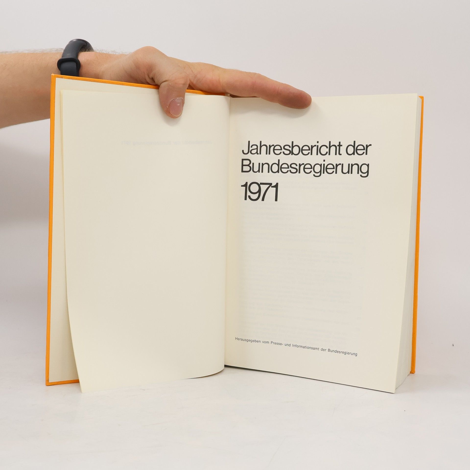 Autorenkollektiv Jahresbericht der Bundesregierung 1971