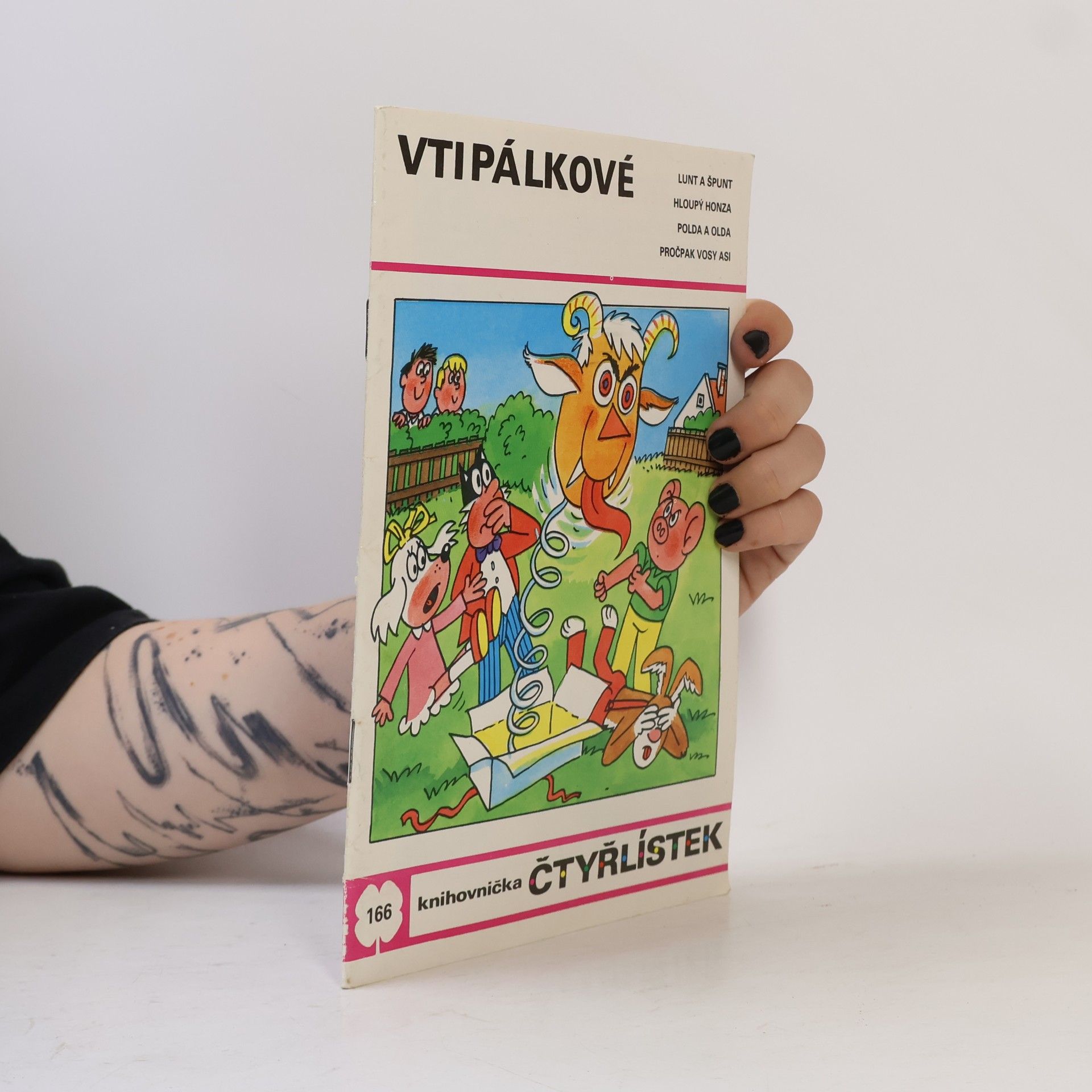 Čtyřlístek 166. Vtipálkové