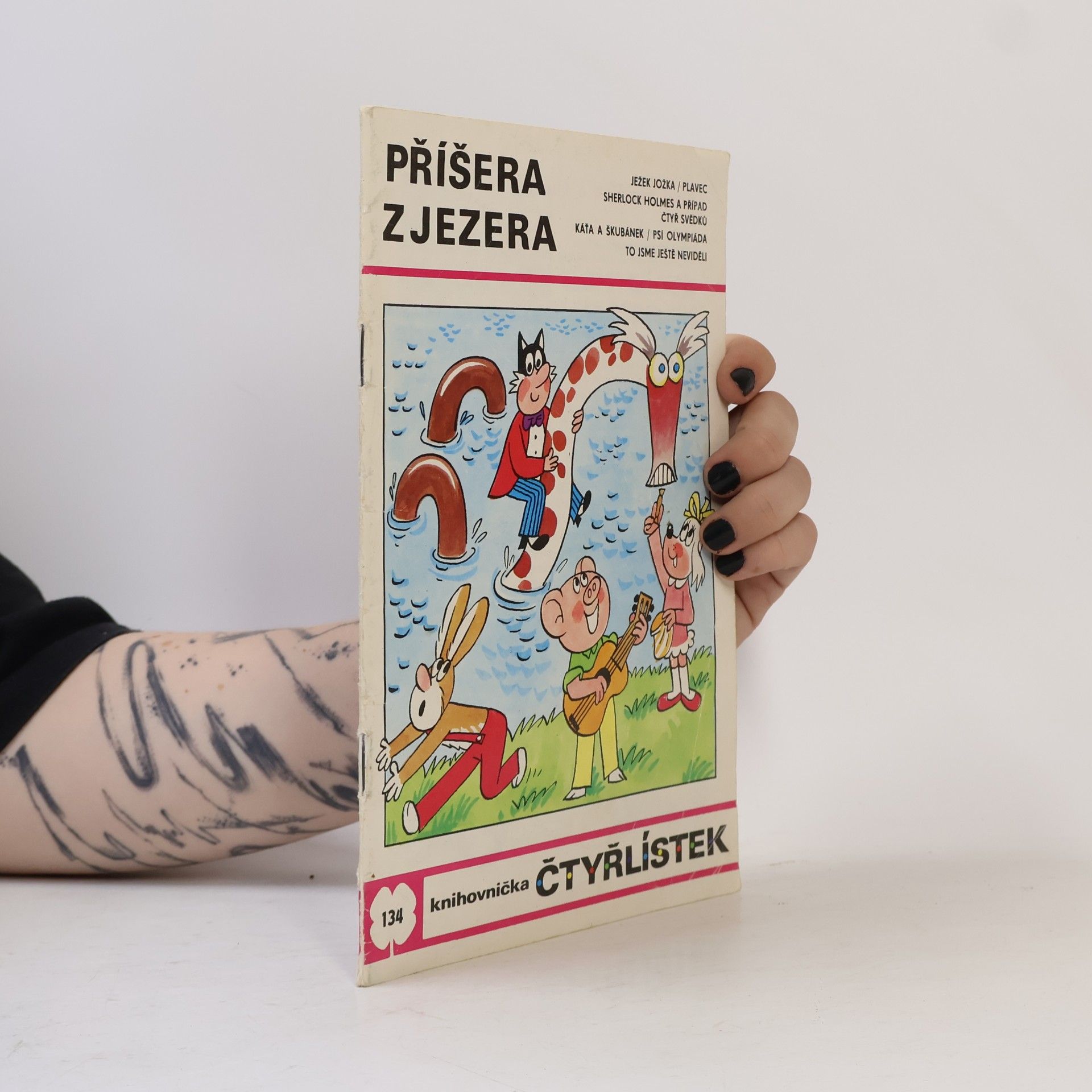 Jaroslav Němeček Čtyřlístek 134. Příšera z jezera