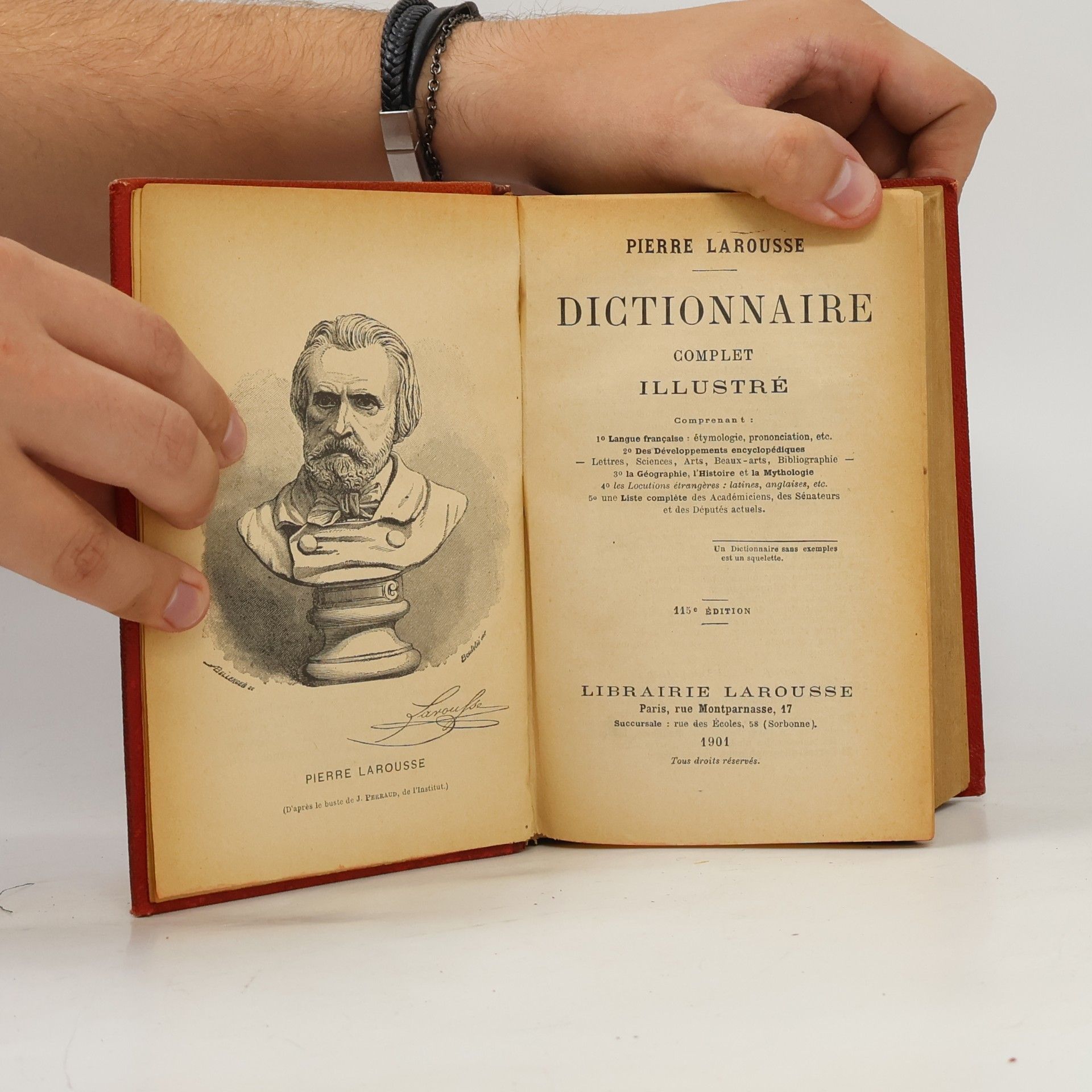 Pierre Larousse Dictionnaire complet illustré