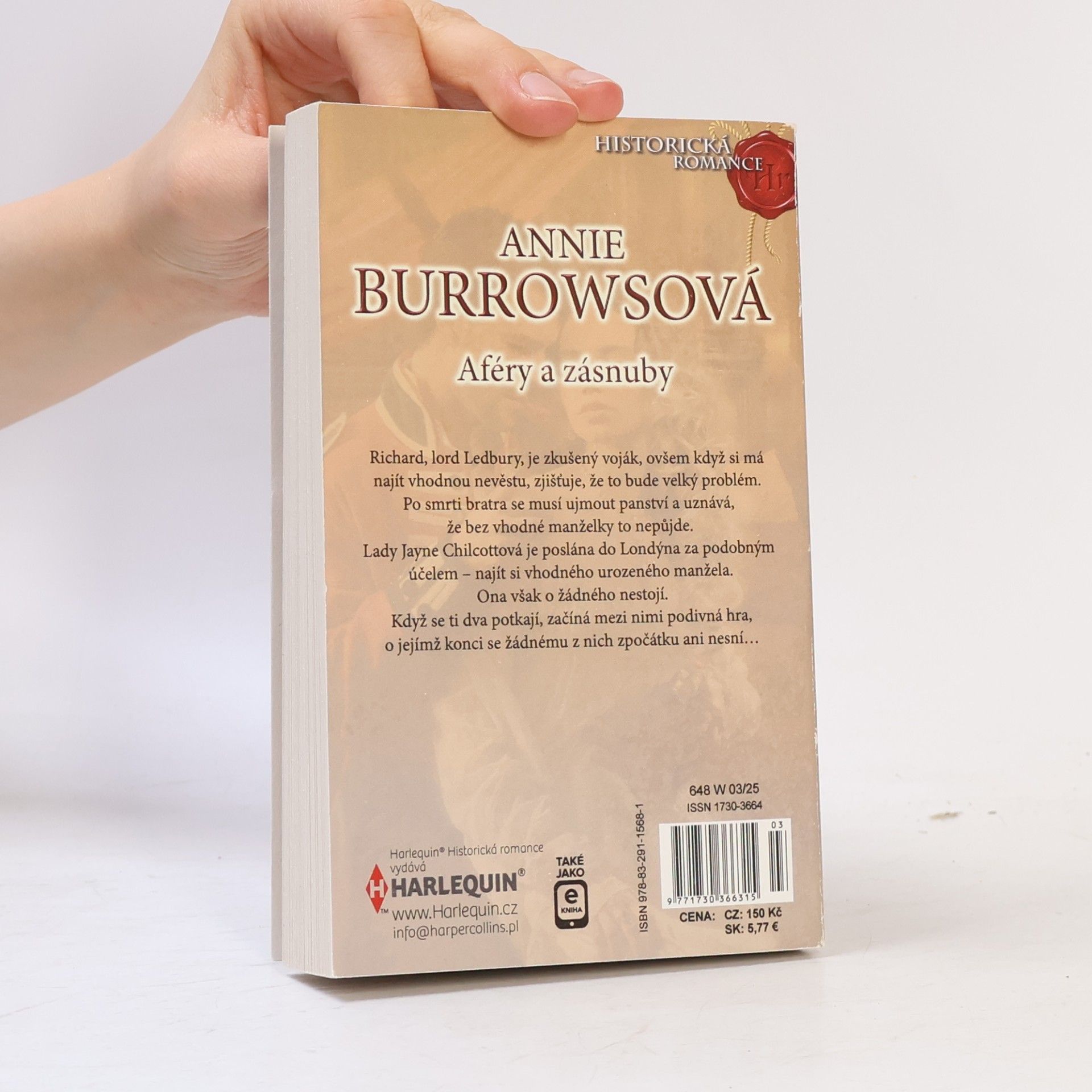 Annie Burrows Aféry a zásnuby