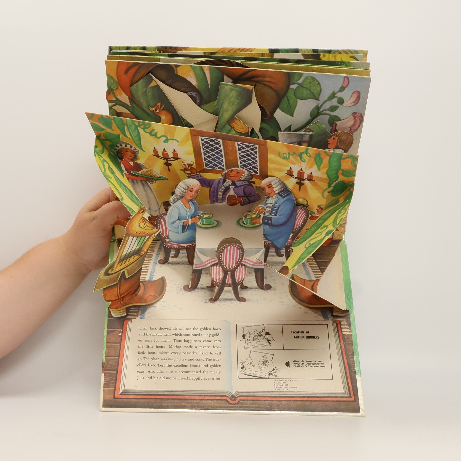 Vojtěch Kubašta Jack and the Beanstalk. An All-Action Treasure Hour Pop-Up Book