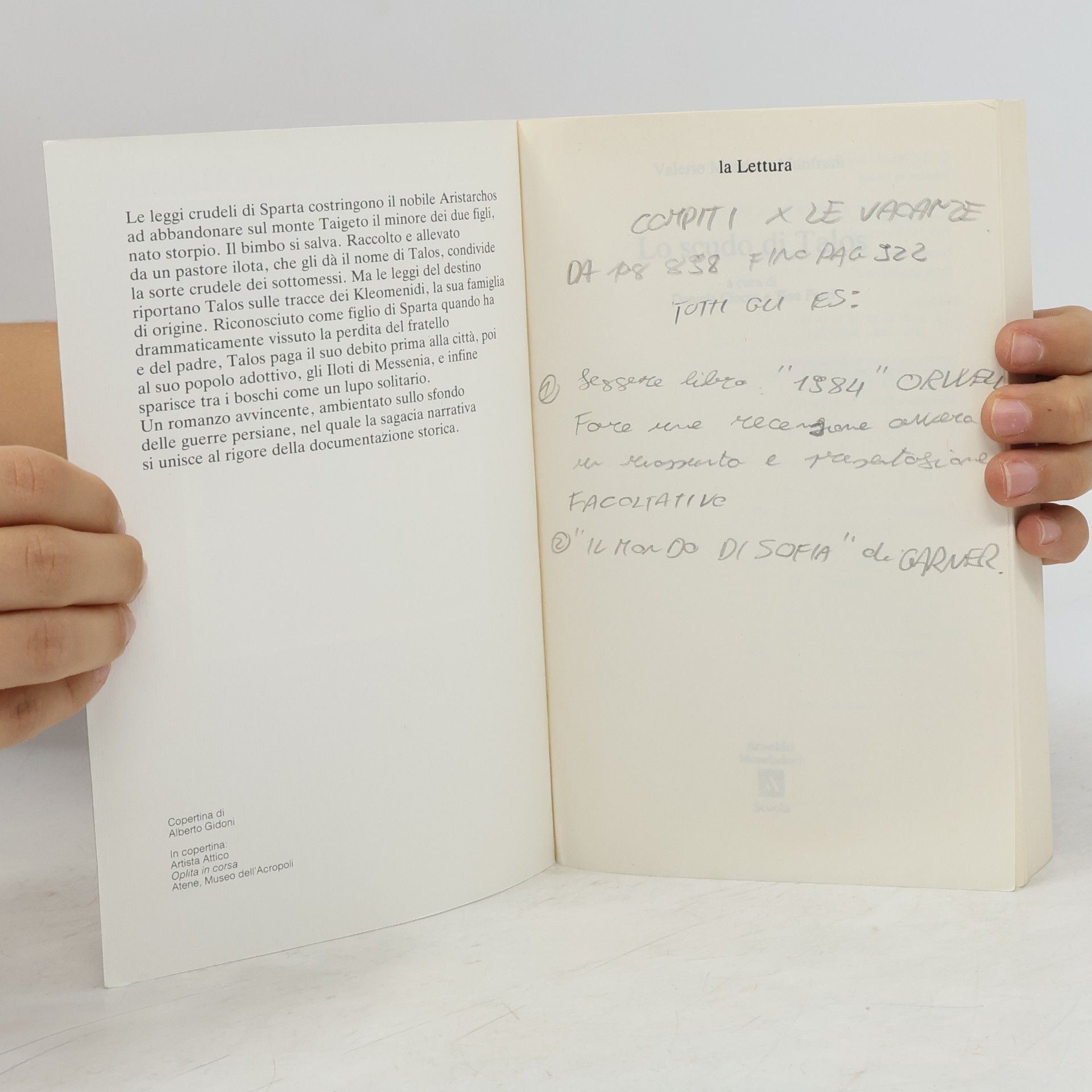 Valerio Massimo Manfredi La Lettura: Lo scudo di Talos