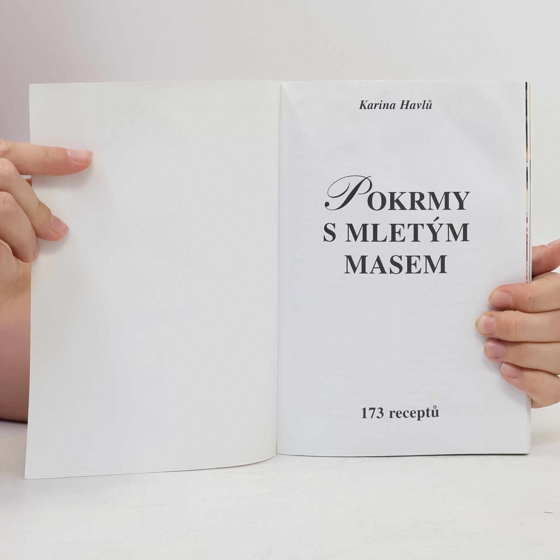 Karina Havlů Pokrmy s mletým masem