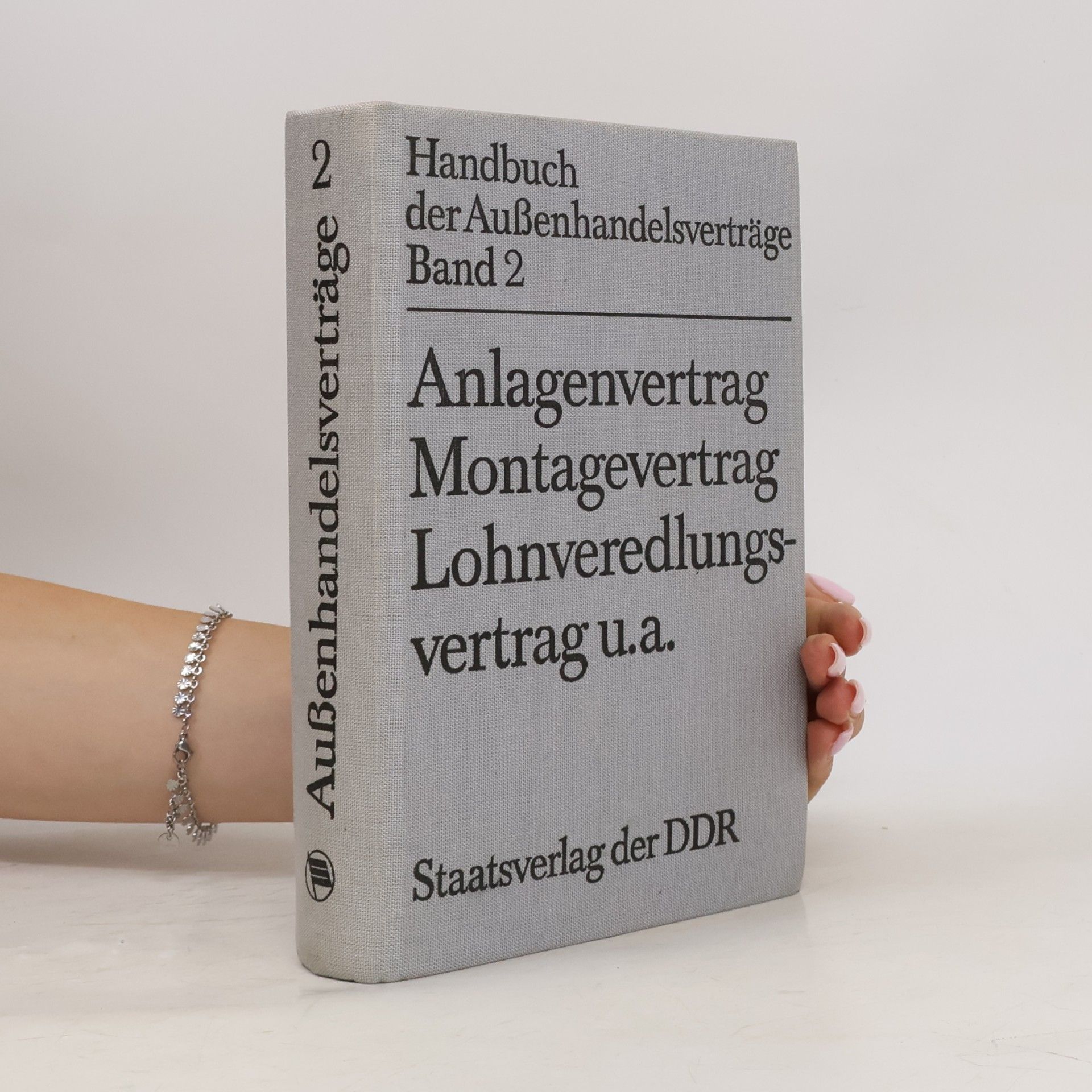 Fritz Enderlein Anlagenvertrag, Montagevertrag, Lohnveredlungsvertrag u. a