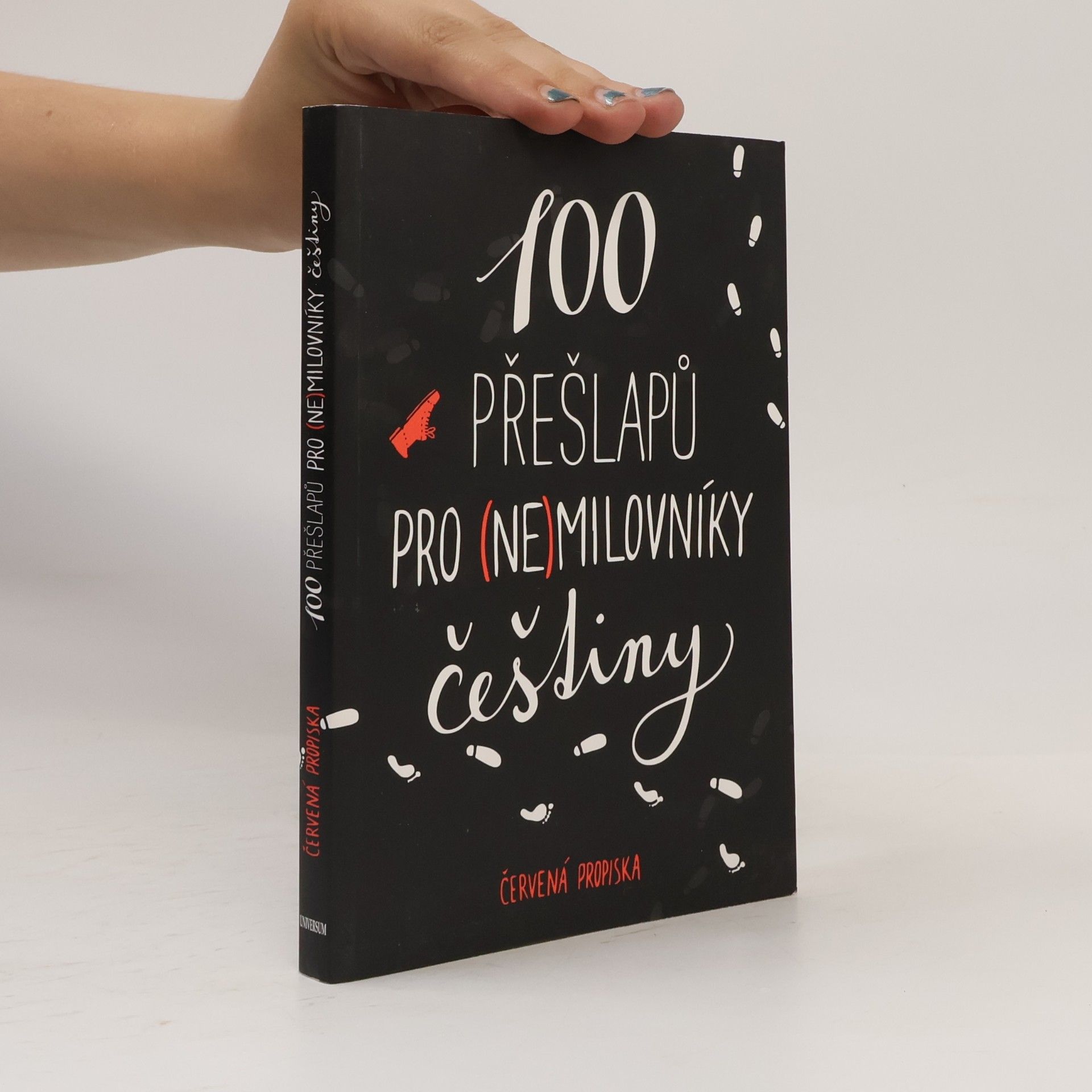 Červená propiska 100 přešlapů pro (ne)milovníky češtiny