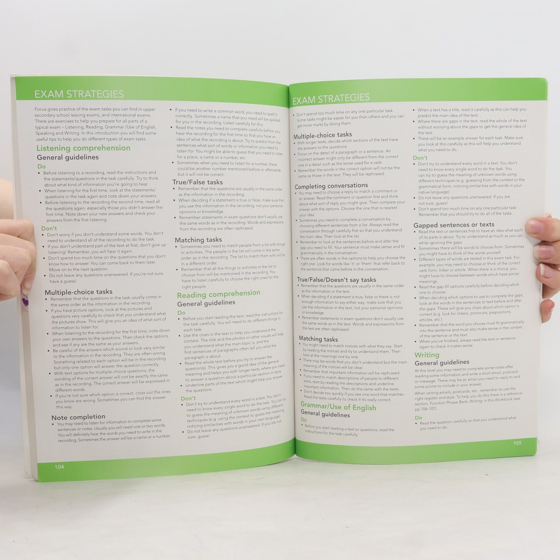Rod Fricker Focus 1,Workbook
