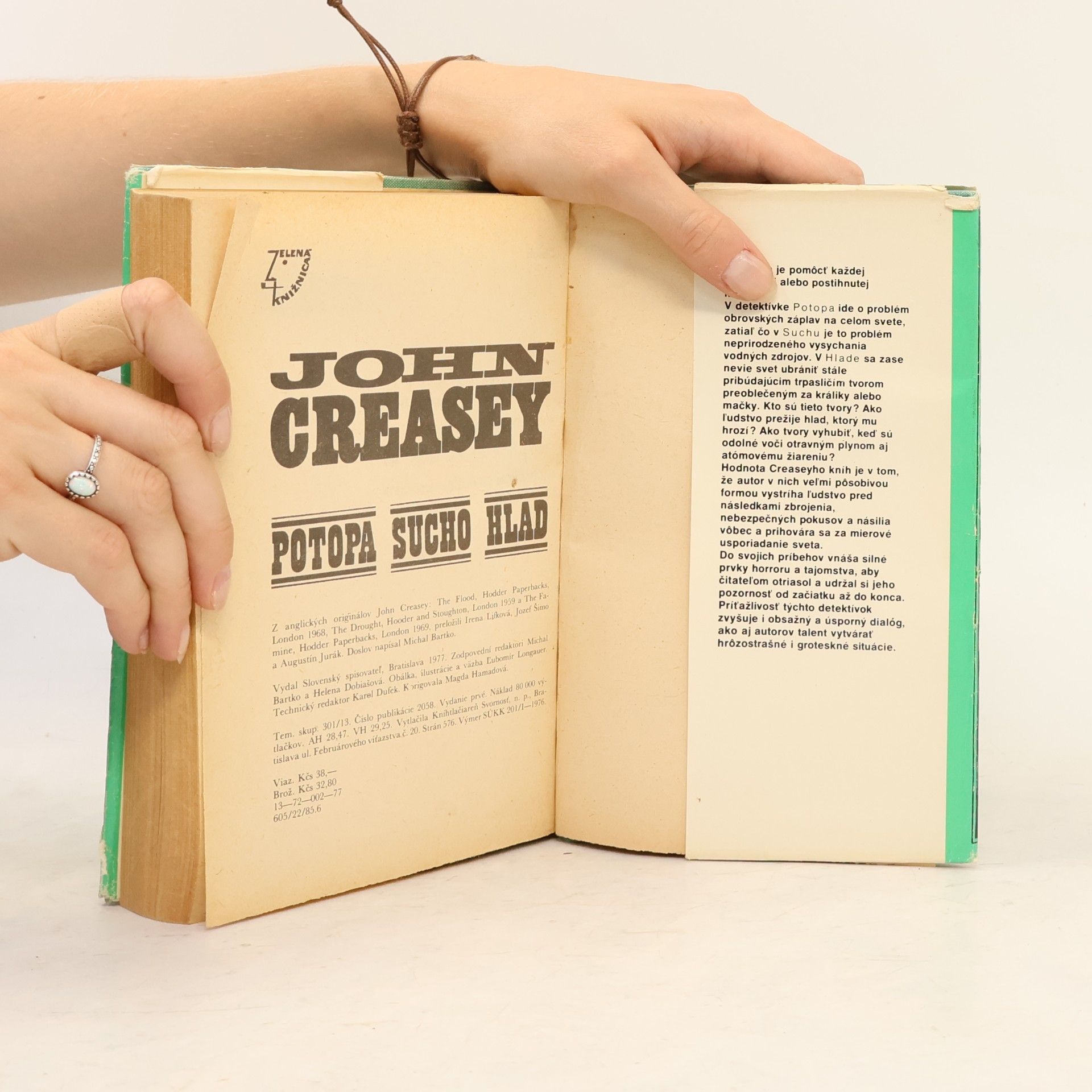 John Creasey Potopa. Sucho. Hlad