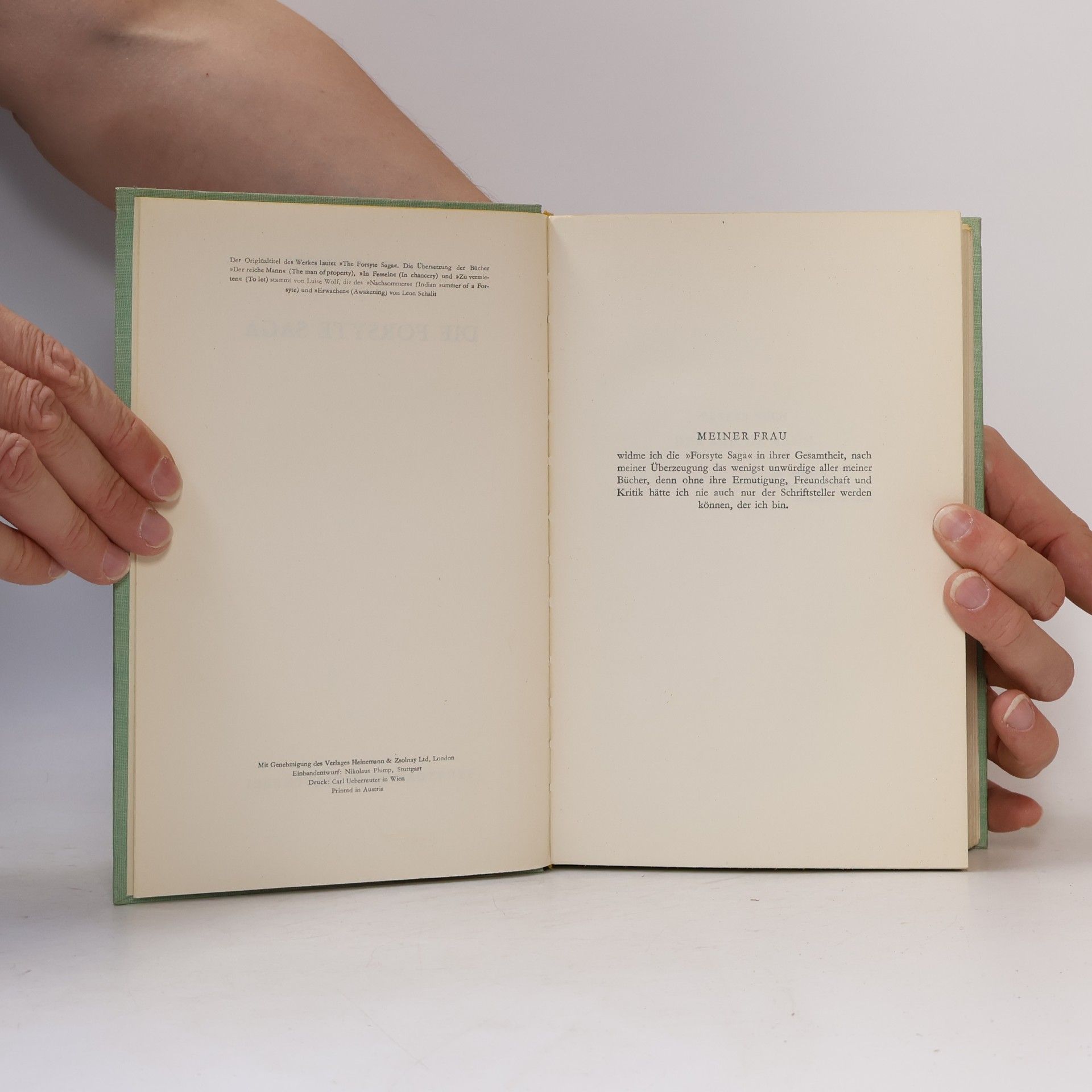 John Galsworthy Die Forsyte Saga