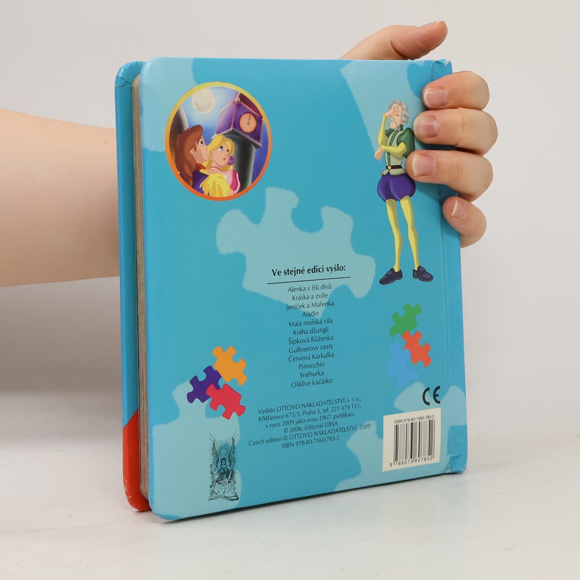 Collectif d'auteurs Popelka : pohádka s puzzle
