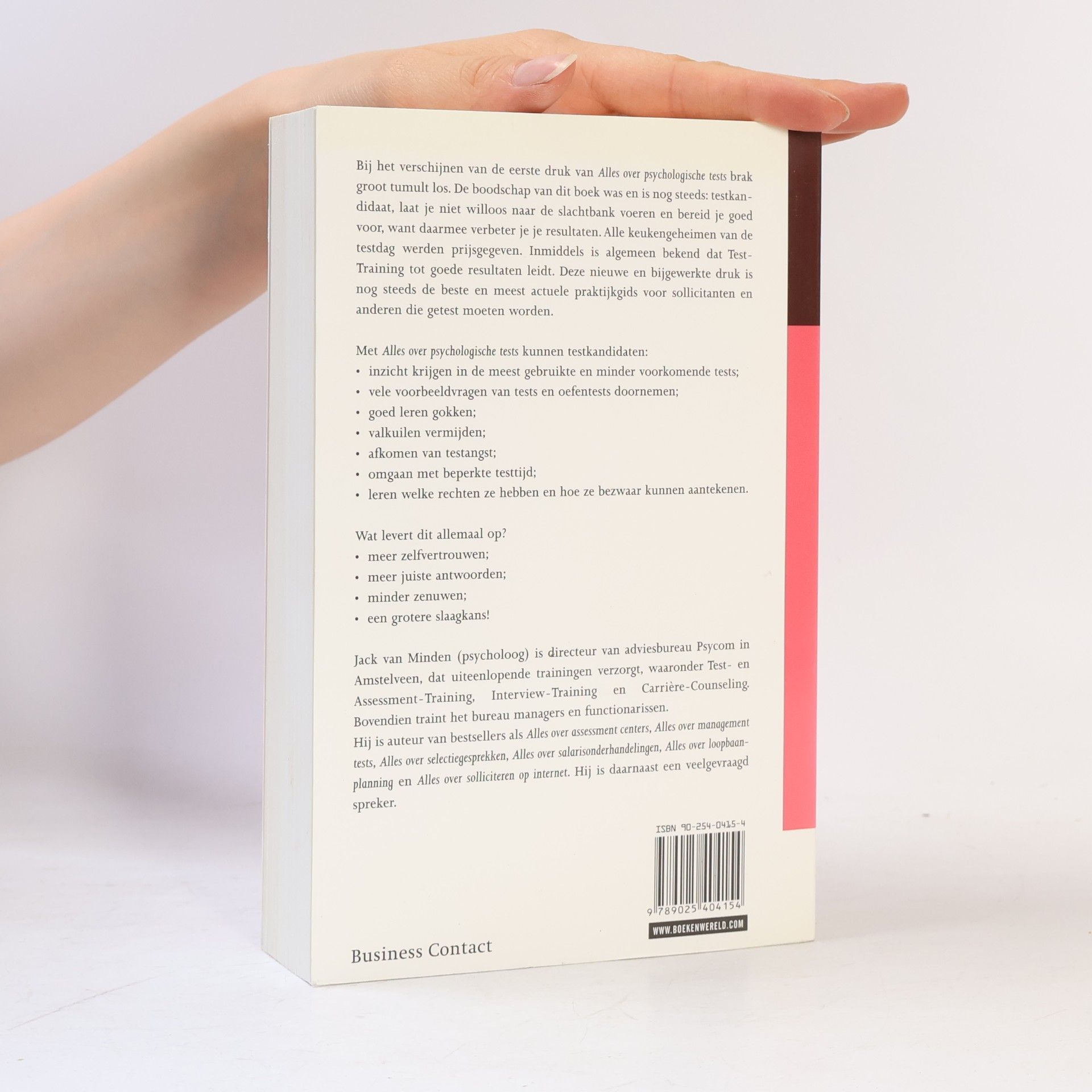 Jack J. R. van Minden Alles over psychologische tests