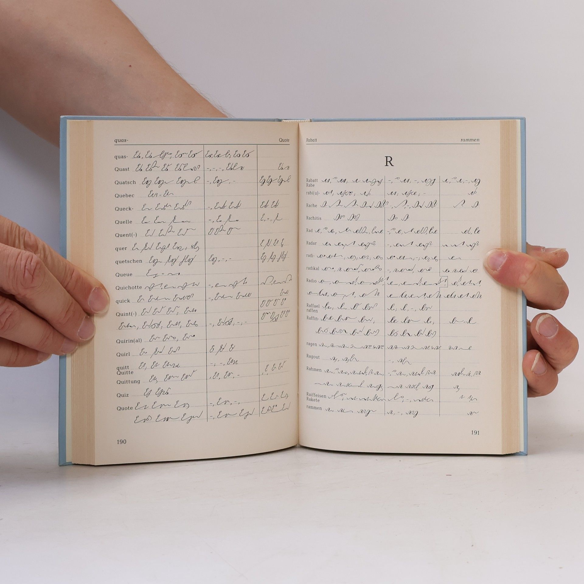 Hans Lambrich Winklers Wörterbuch der Deutschen Einheitskurzschrift
