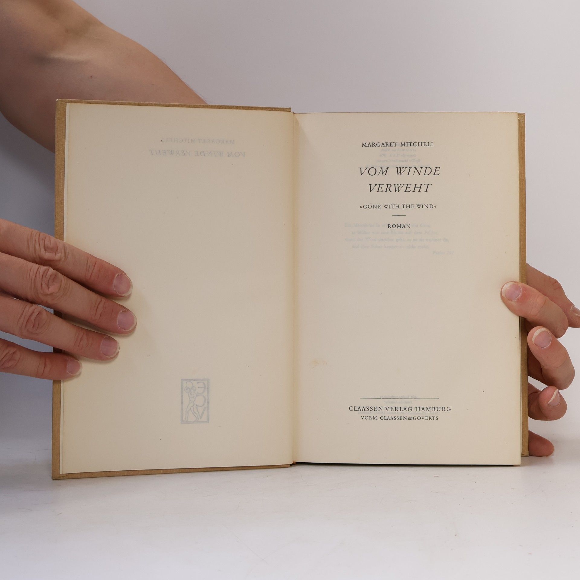 Margaret Mitchell Vom Winde Verweht