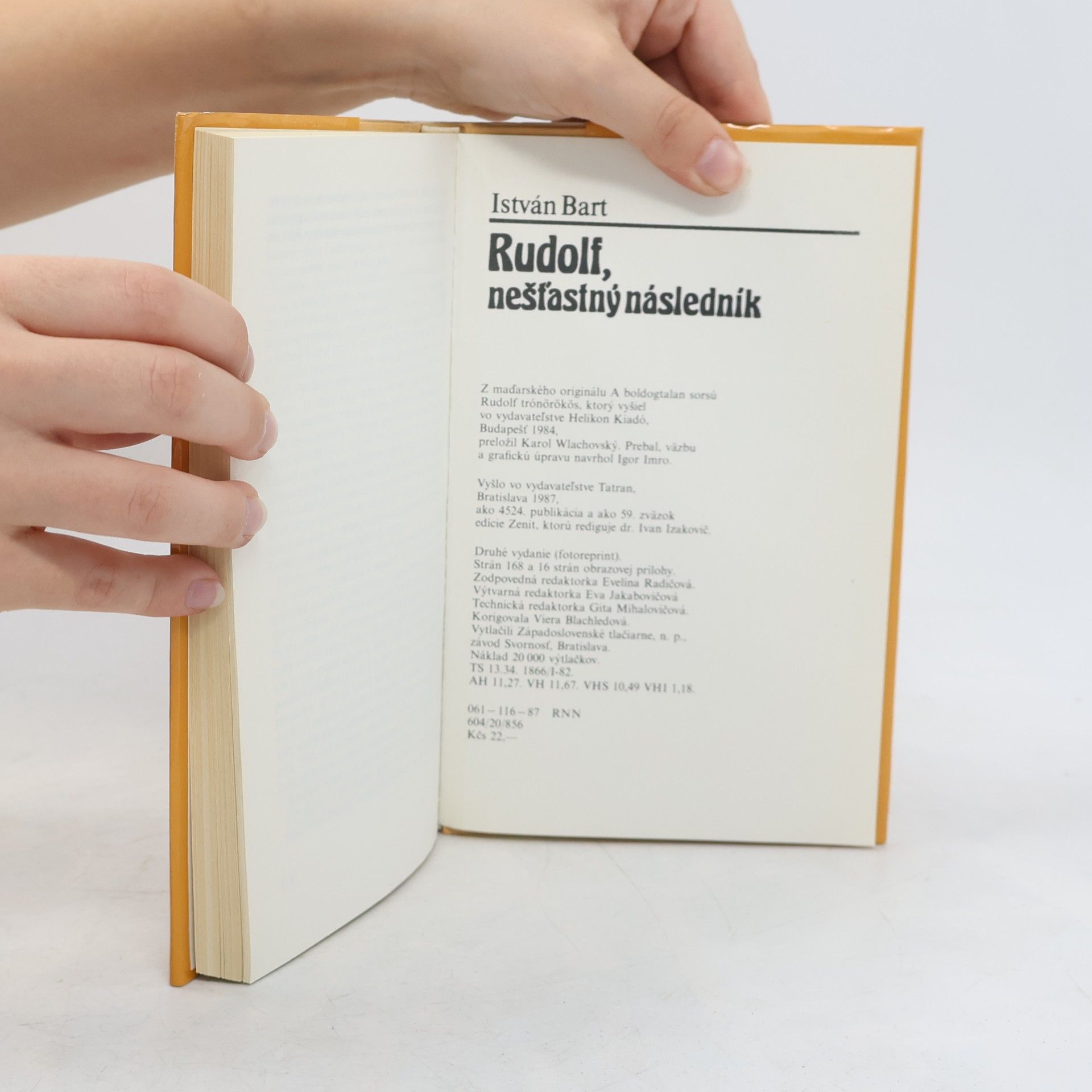Istva n. Bart Rudolf, nešťastný následník