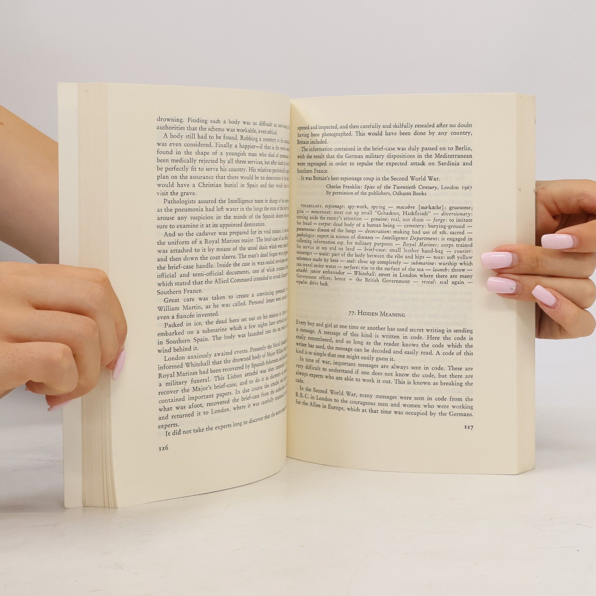 Walter Speigelberg Handbuch der Englischen Nacherzählung II.