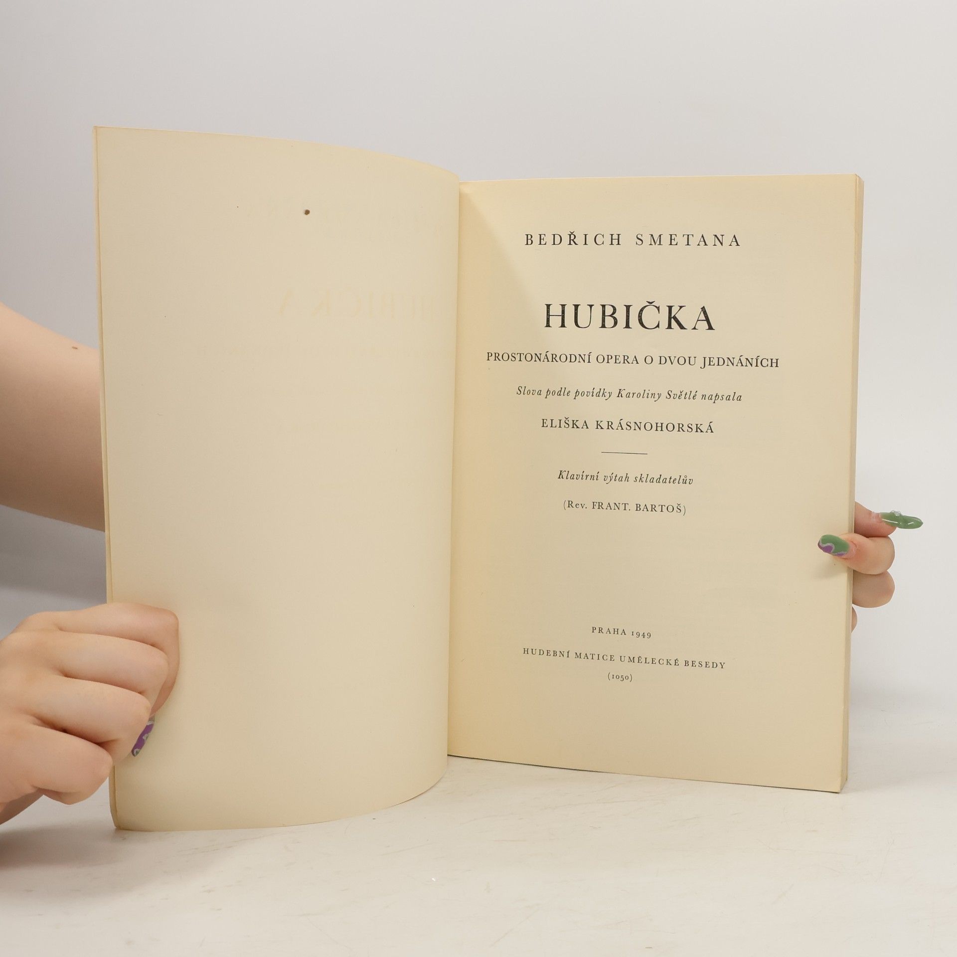 Bedřich Smetana Hubička