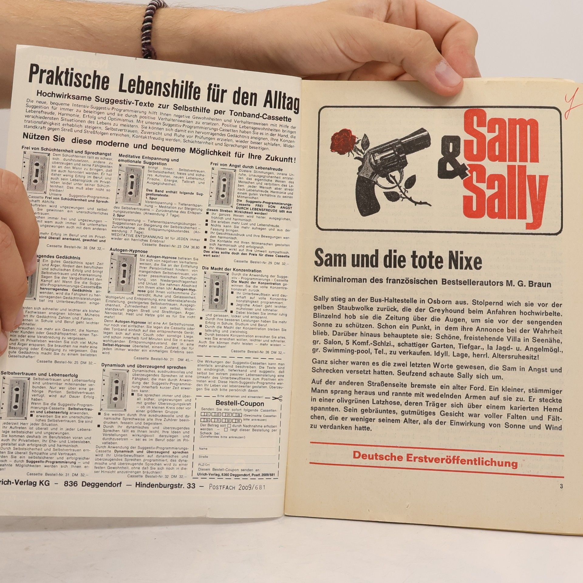M. G. Braun Sam & Sally: Das Krimipaar mit Rose. 44