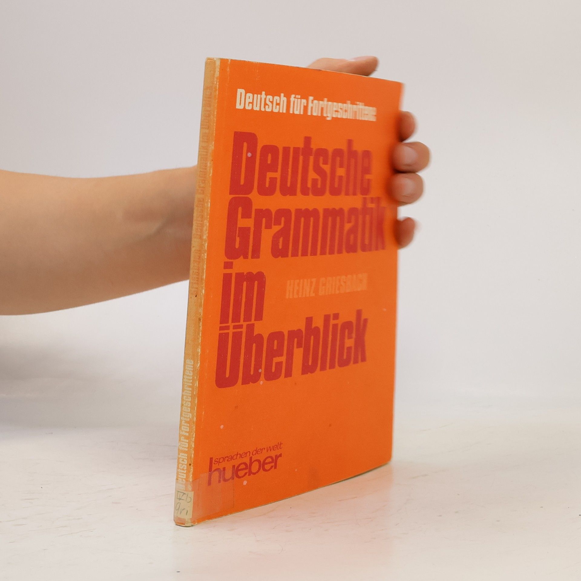 Heinz Griesbach Deutsche Grammatik im Überblick