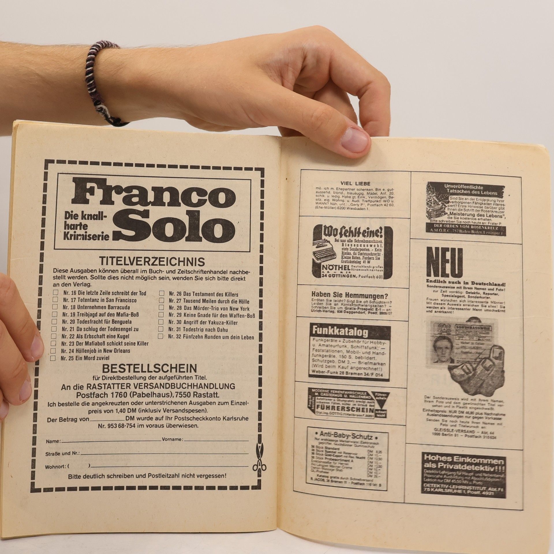 Autorenkollektiv Franco Solo 32. Fünfzehn Runden um dein Leben