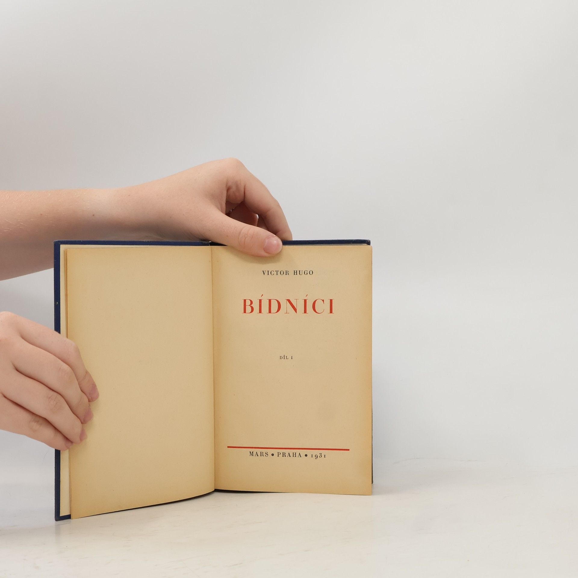 Victor Hugo Bídníci. Díl I.