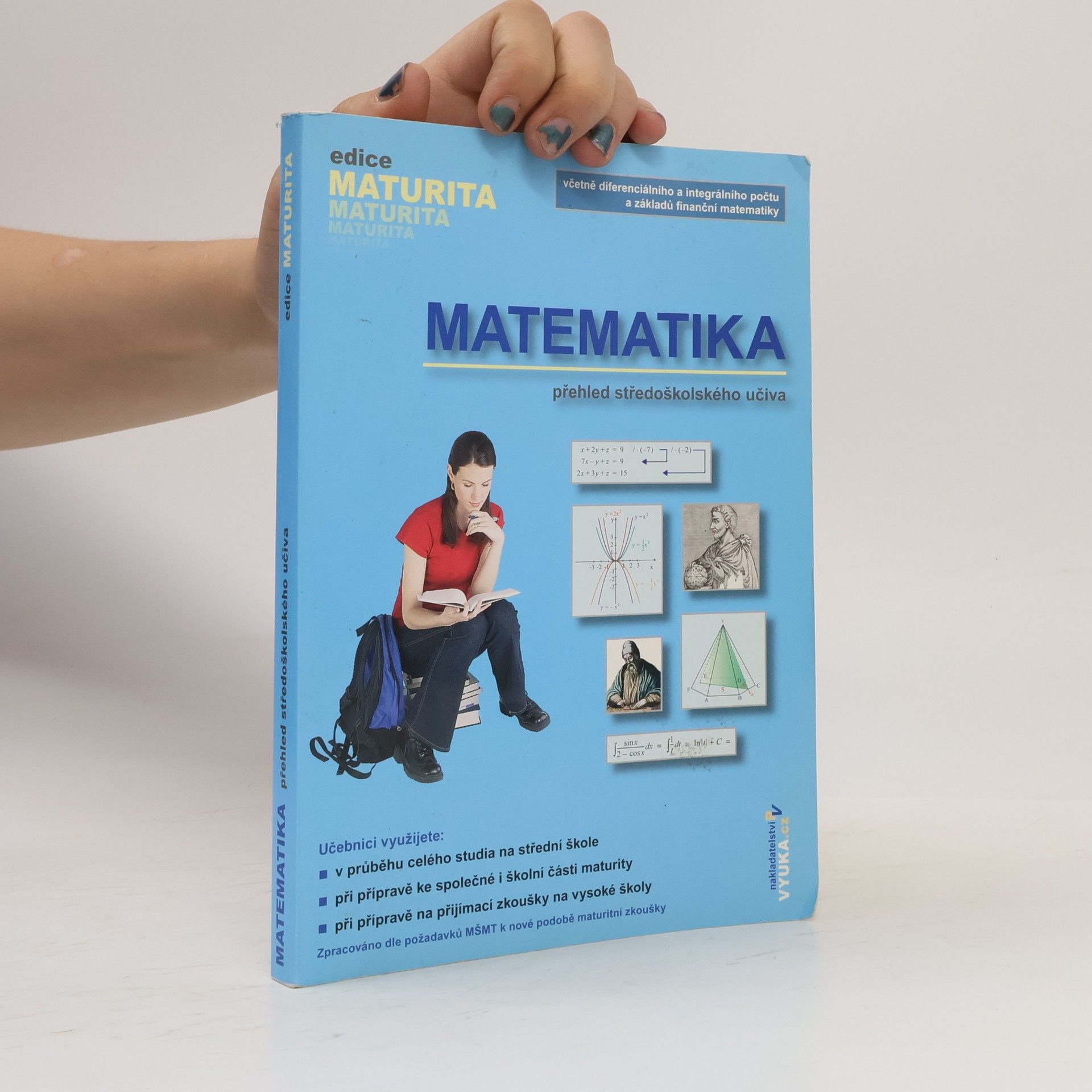 Eva Cibulková Matematika : přehled středoškolského učiva