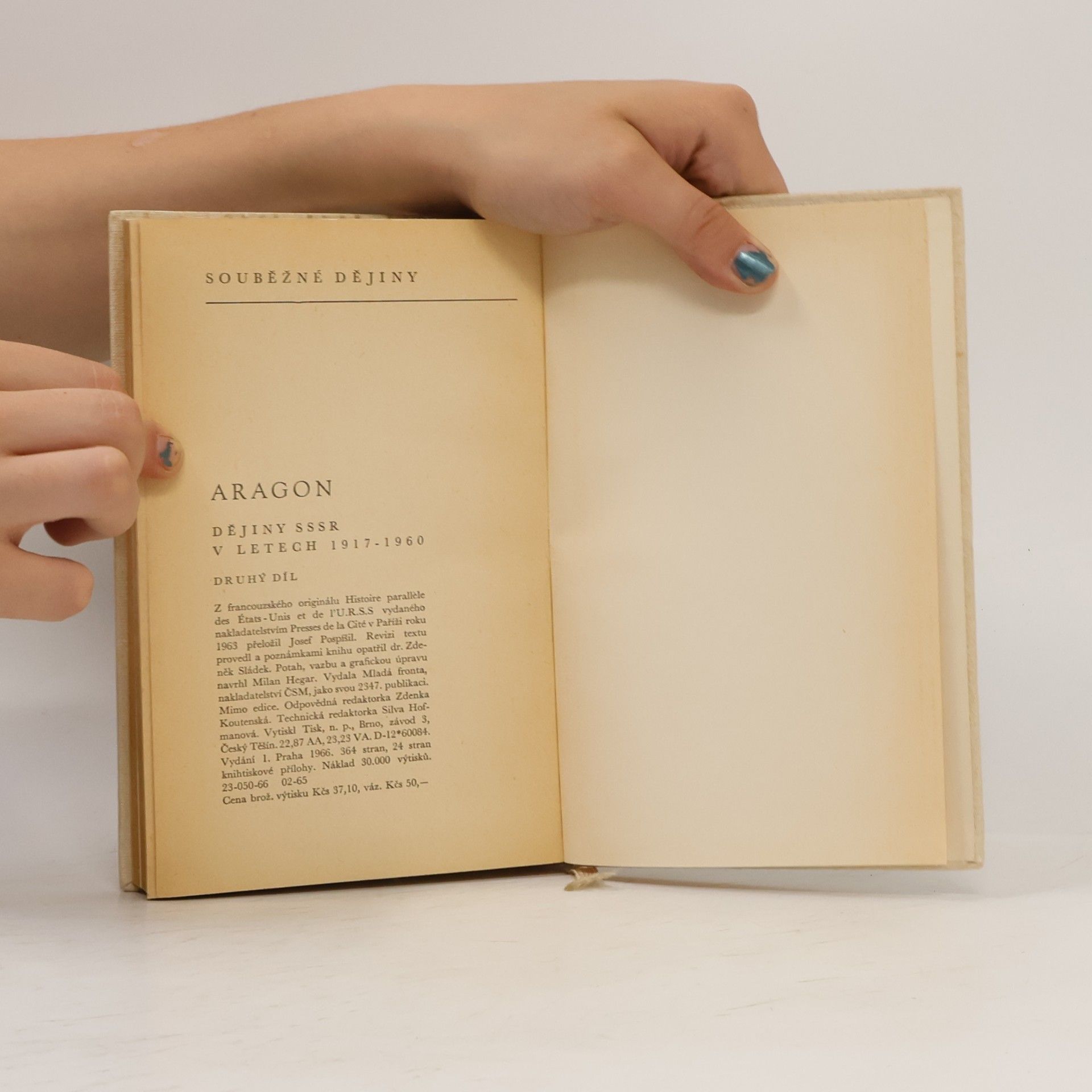 Various authors Aragon. Dějiny SSSR v letech 1917 - 1960. 2. díl
