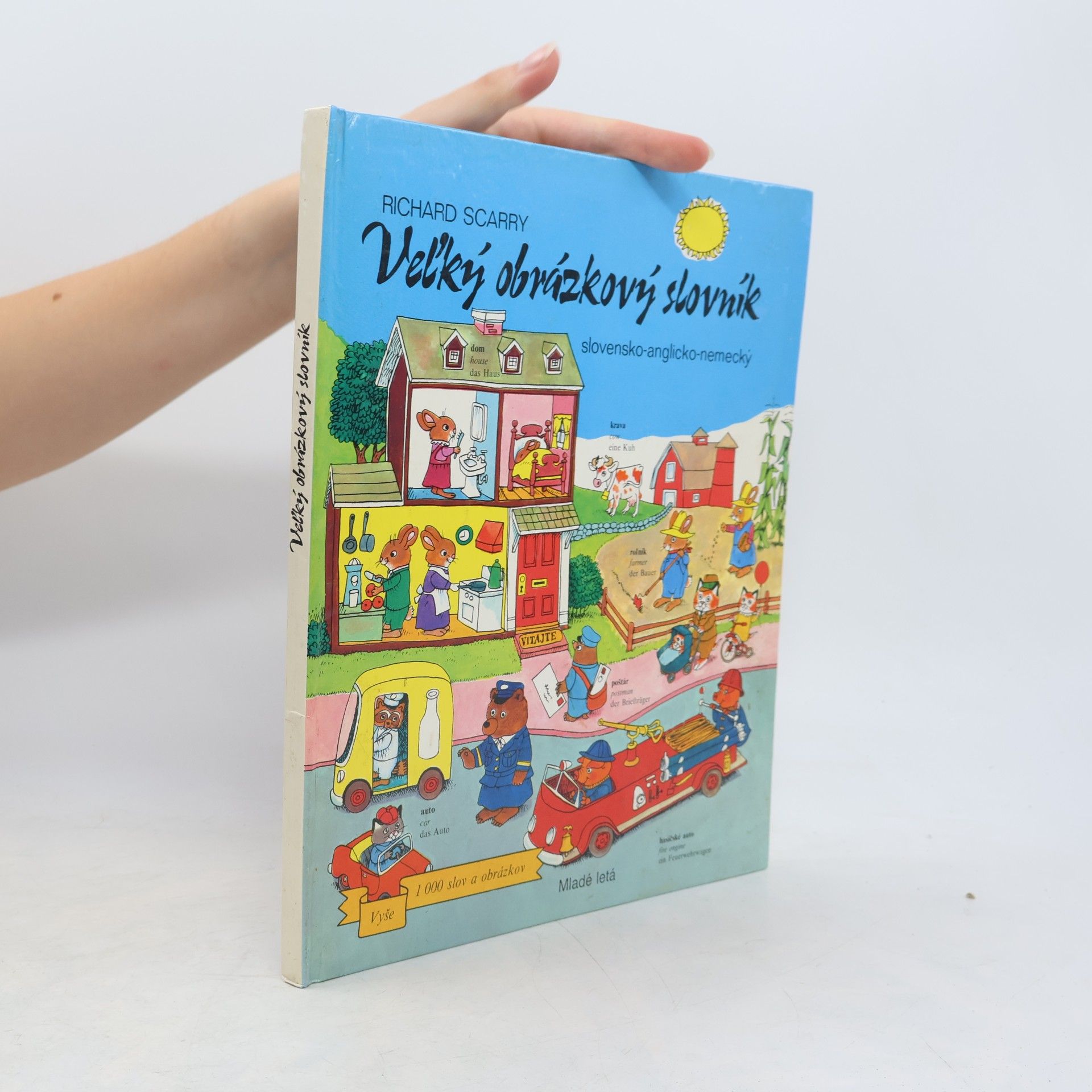 Richard Scarry Veľký obrázkový slovník. Slovensko-anglicko-nemecký