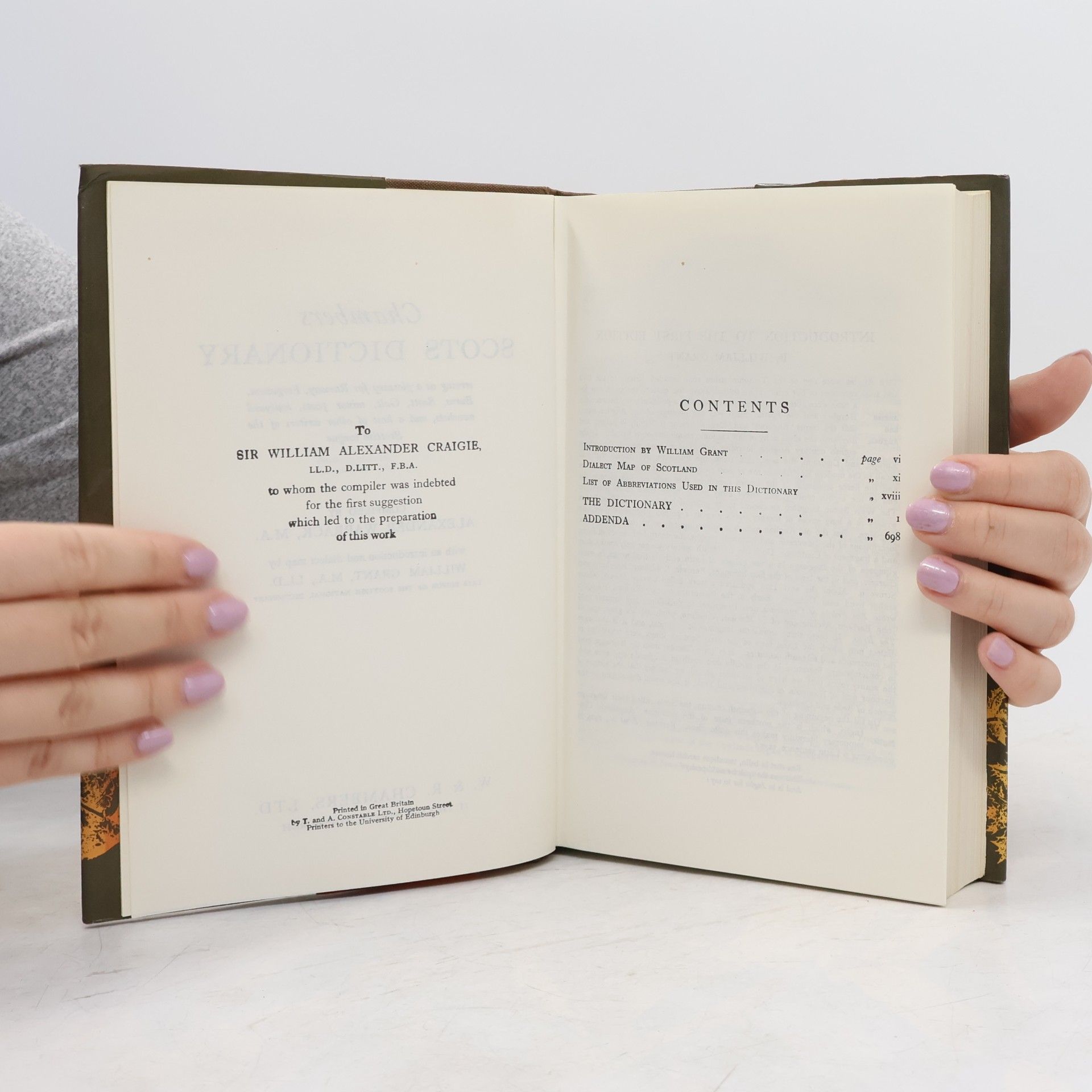 Various authors Chambers Scots Dictionary