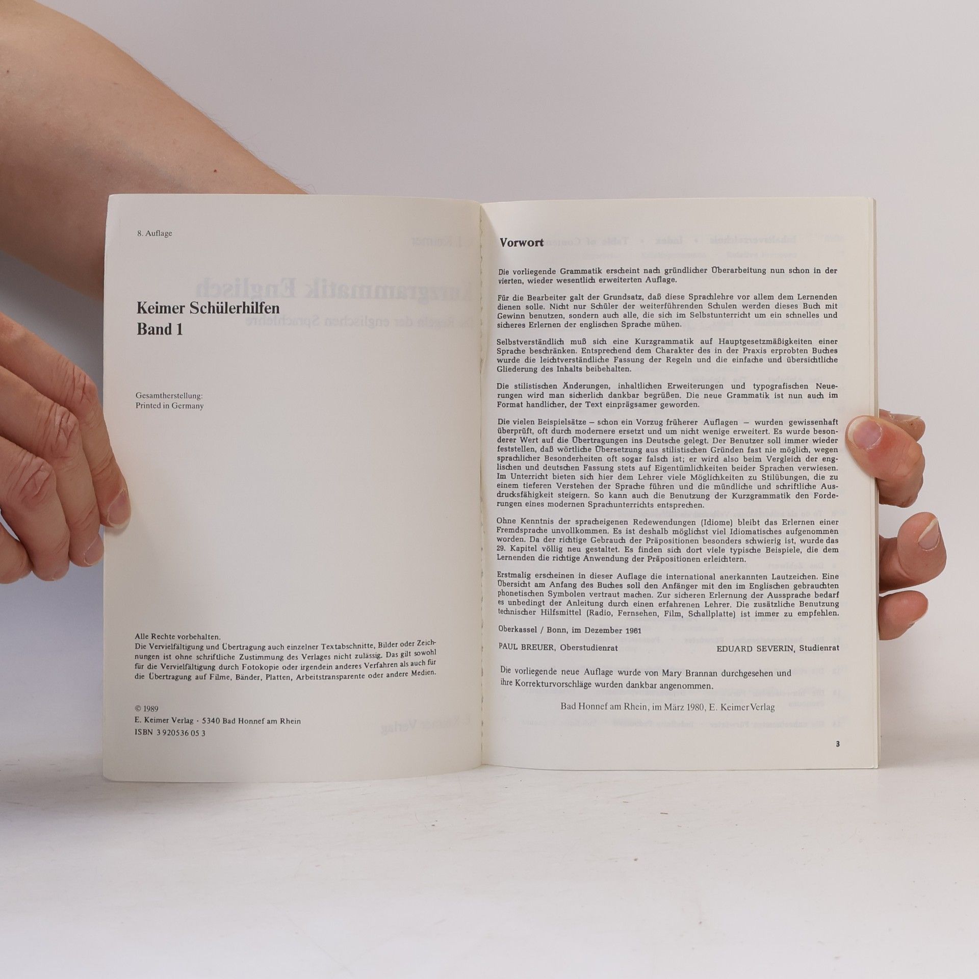 Katharine J. Keimer Kurzgrammatik Englisch