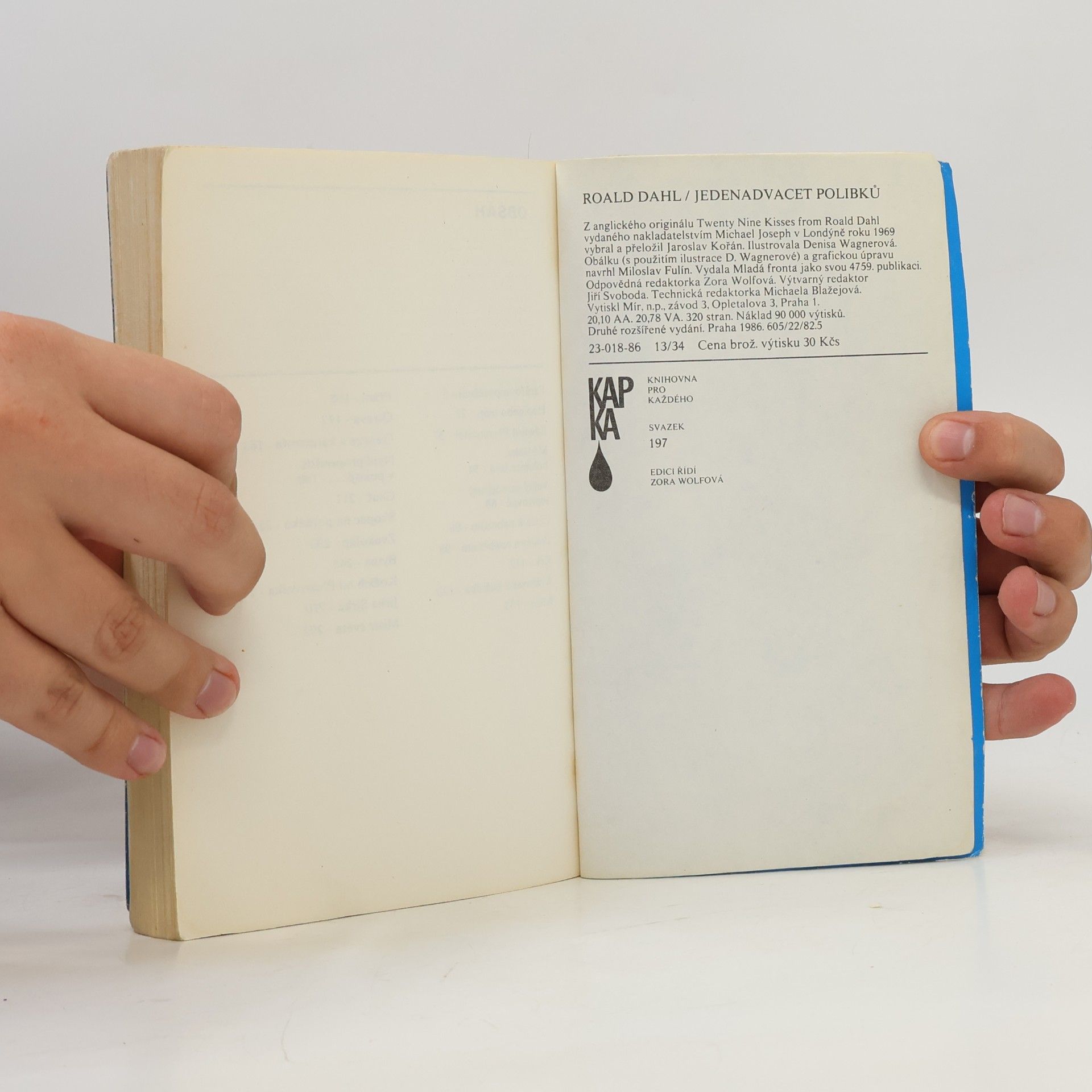Roald Dahl Jedenadvacet polibků