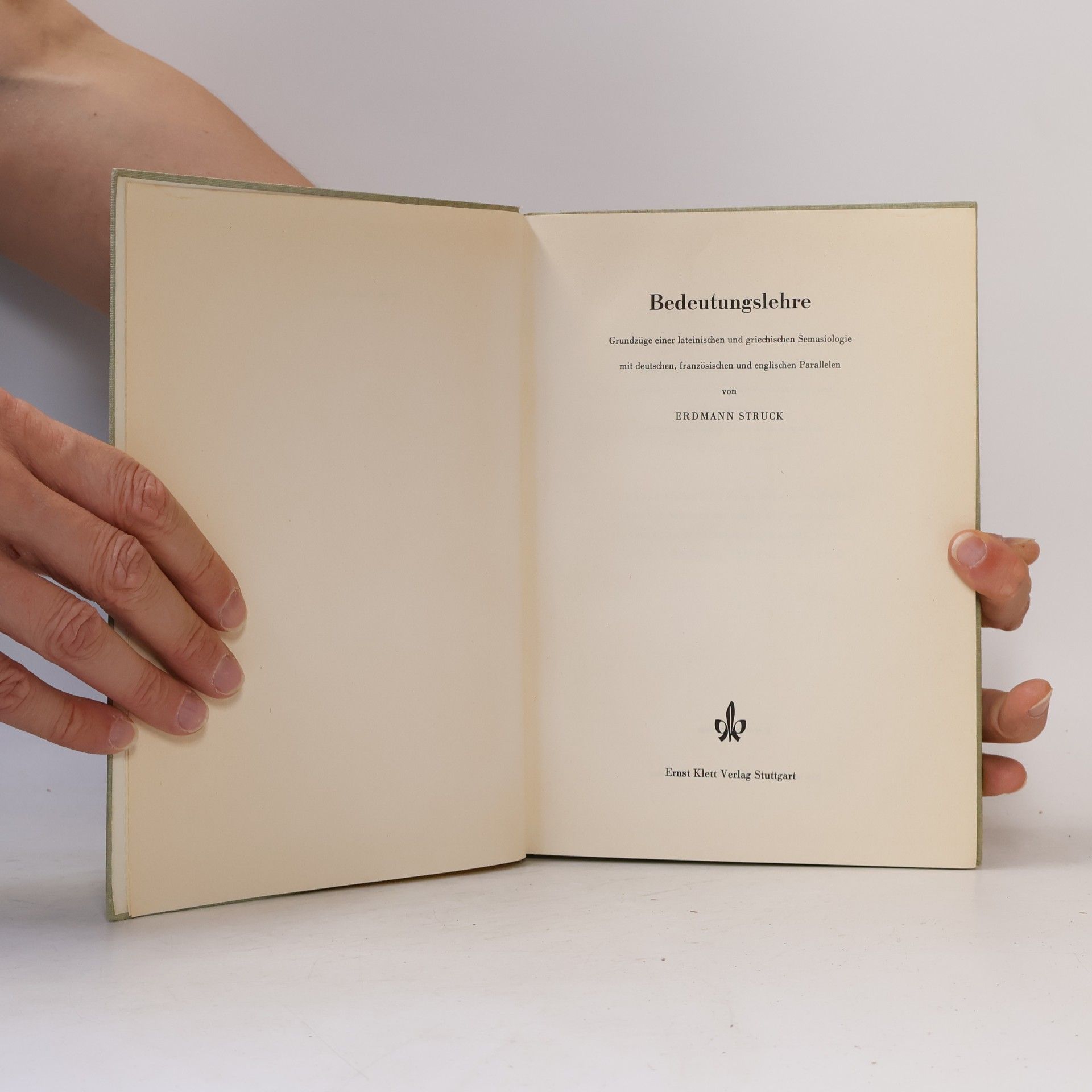 Erdmann Struck Bedeutungslehre