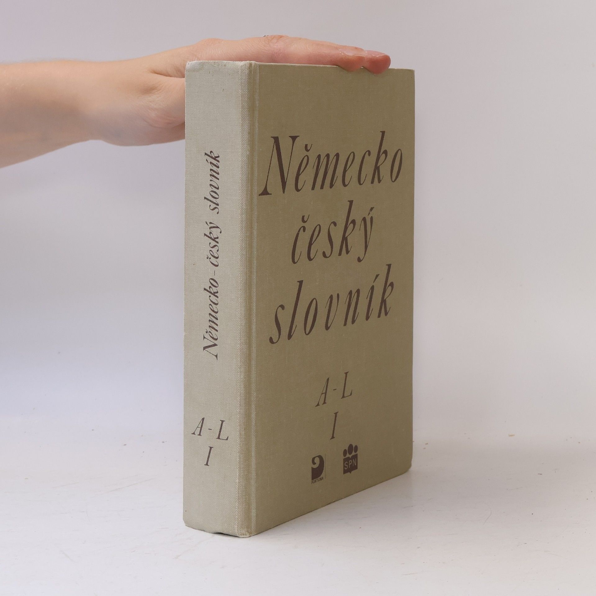 Hugo Siebenschein Německo-český slovník I. Deutsch-tschechisches Wörterbuch I. A-L