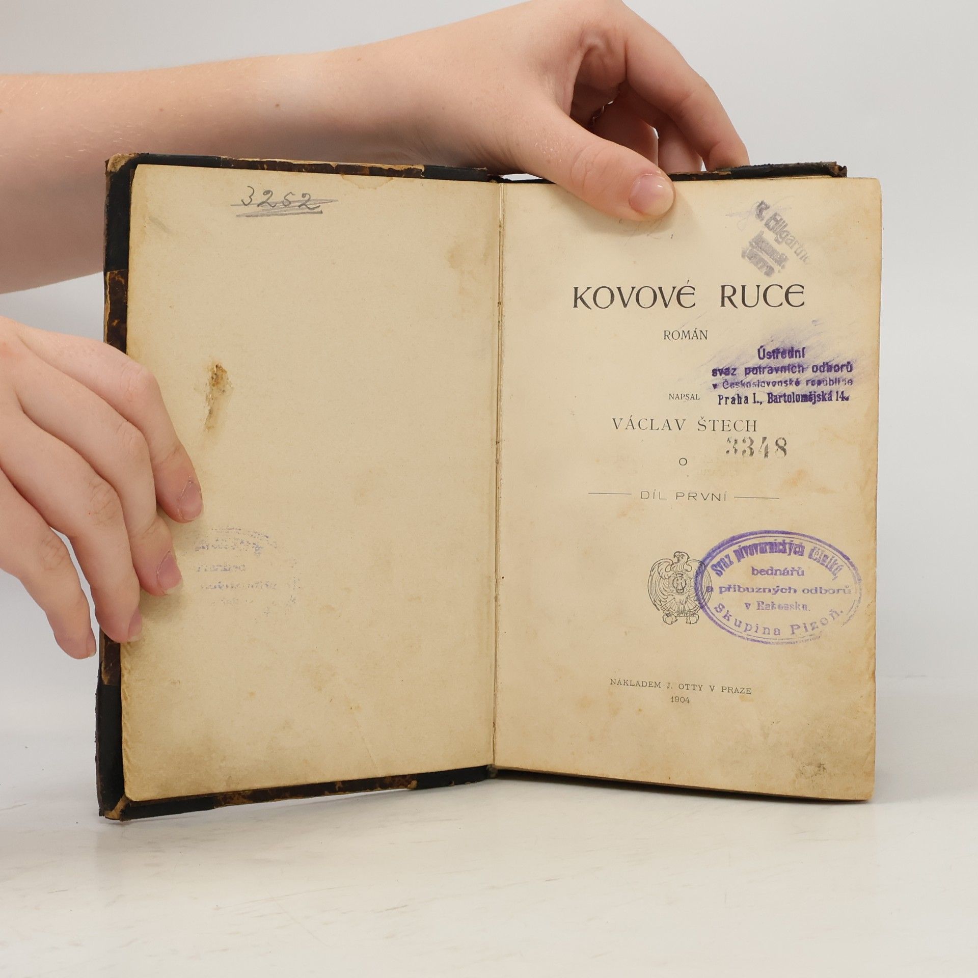 Václav Štech Kovové ruce