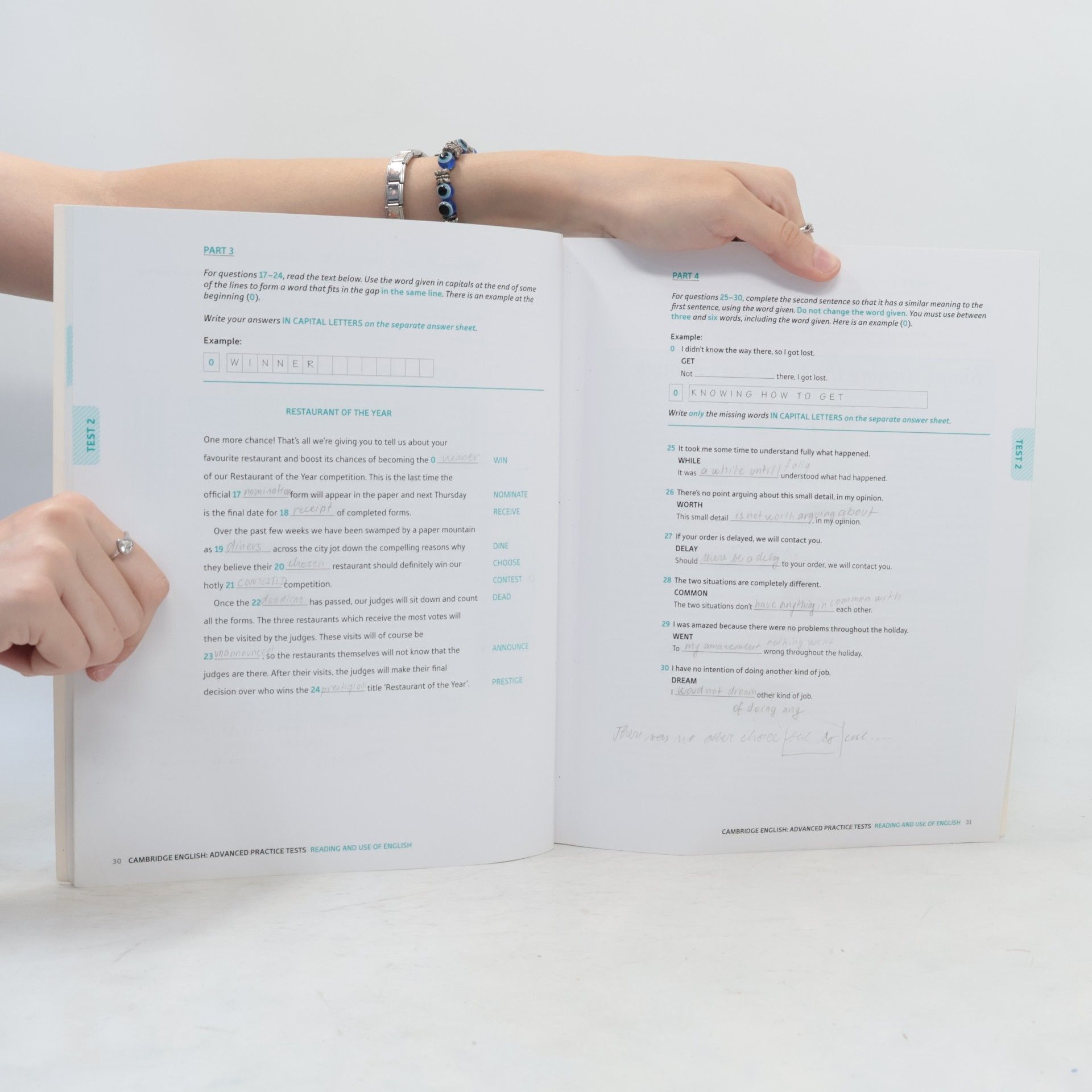 Mark Harrison Cambridge English advanced : practice tests with key