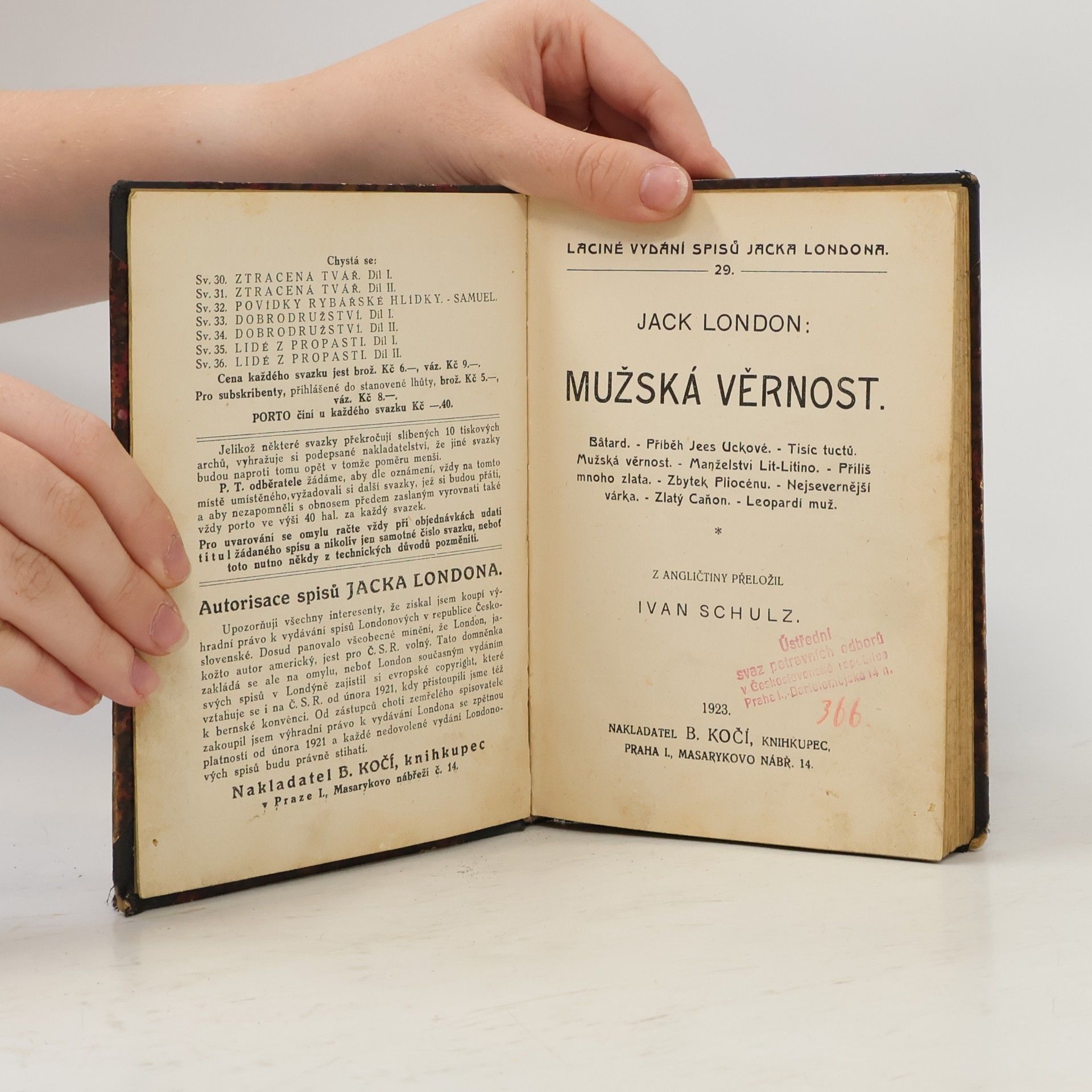 Jack London Mužská věrnost