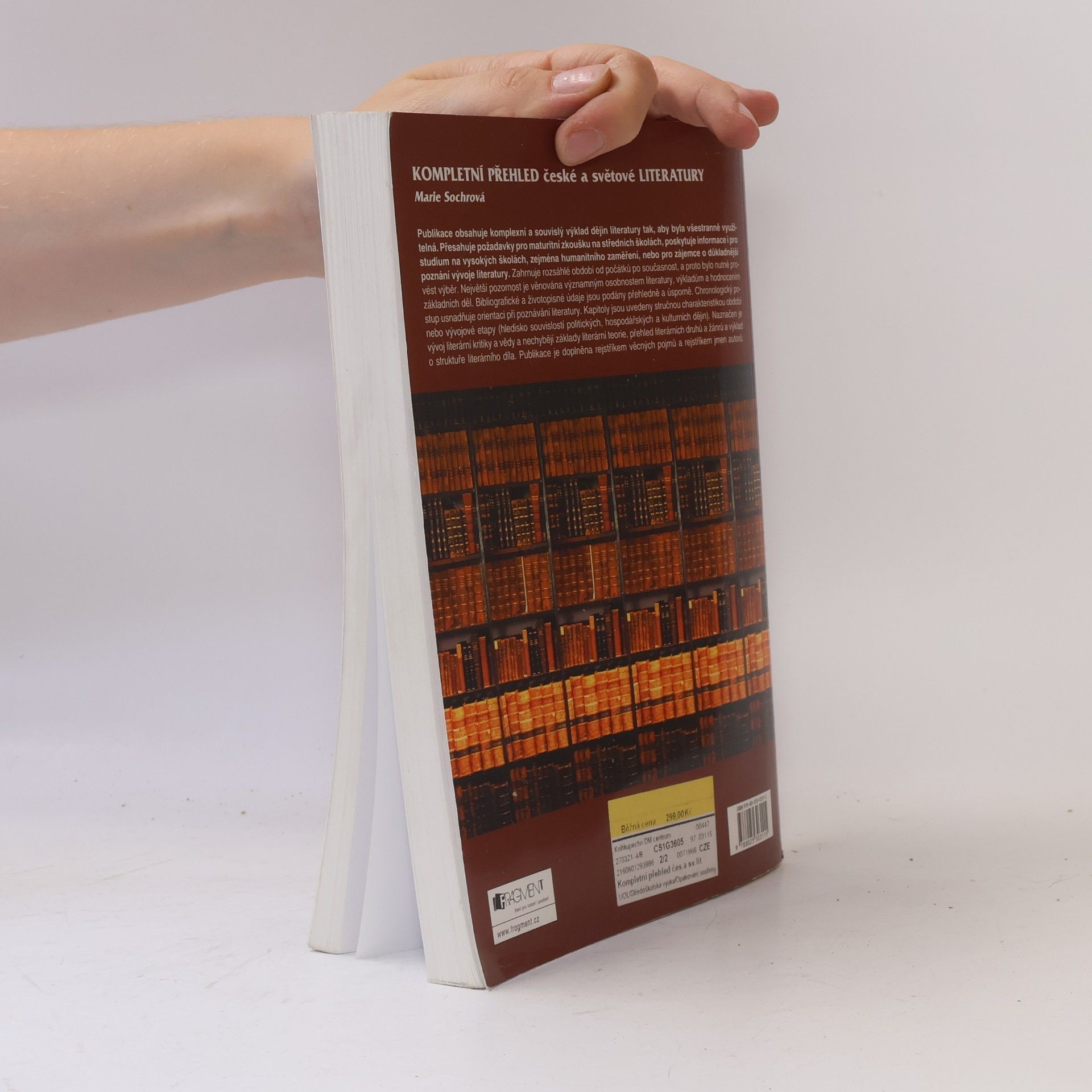 Marie Sochrová Kompletní přehled české a světové literatury