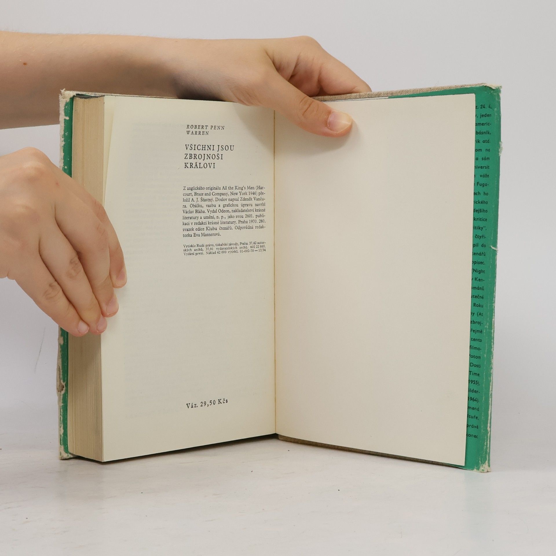 Robert Penn Warren Všichni jsou zbrojnoši královi