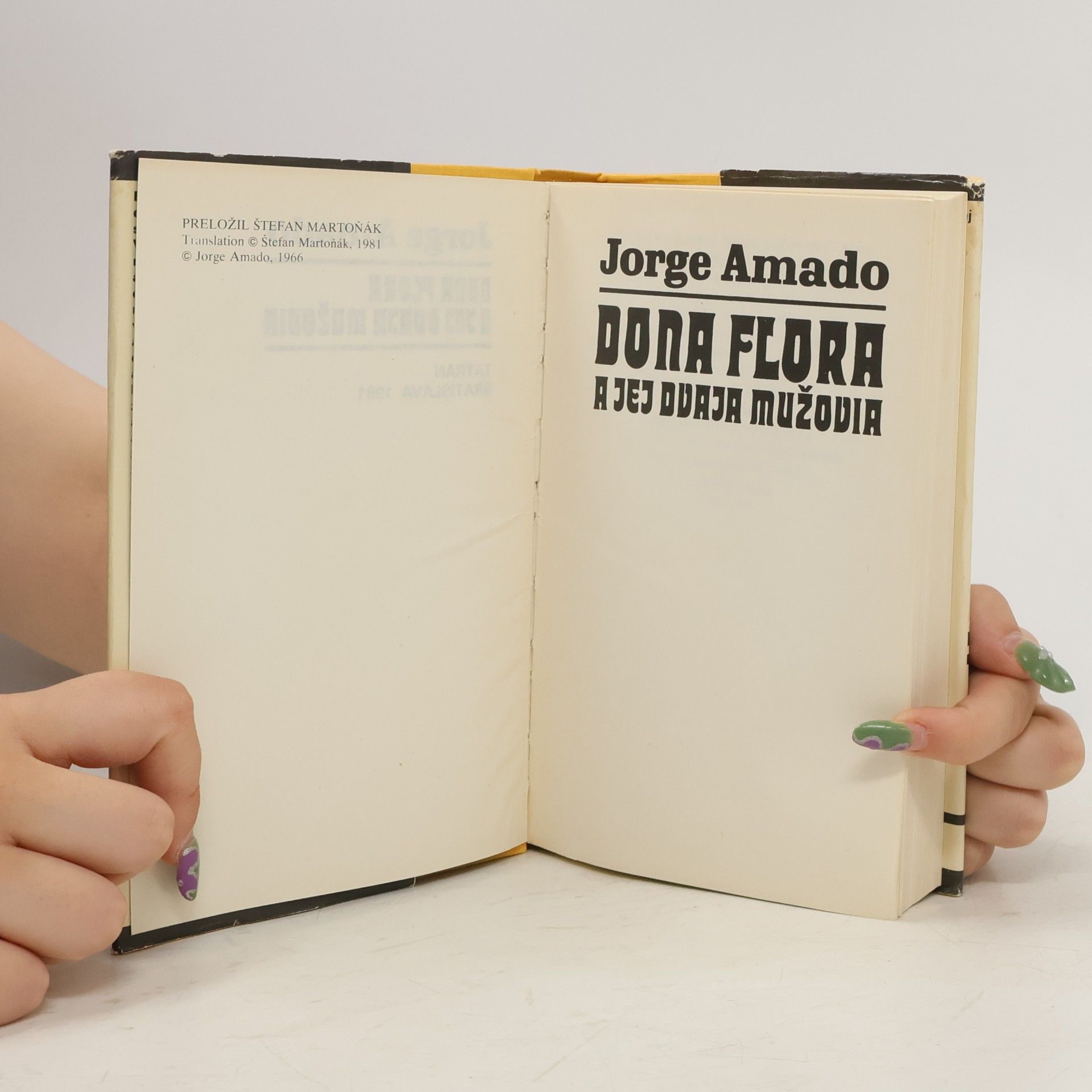 Jorge Amado Dona Flora a jej dvaja mužovia