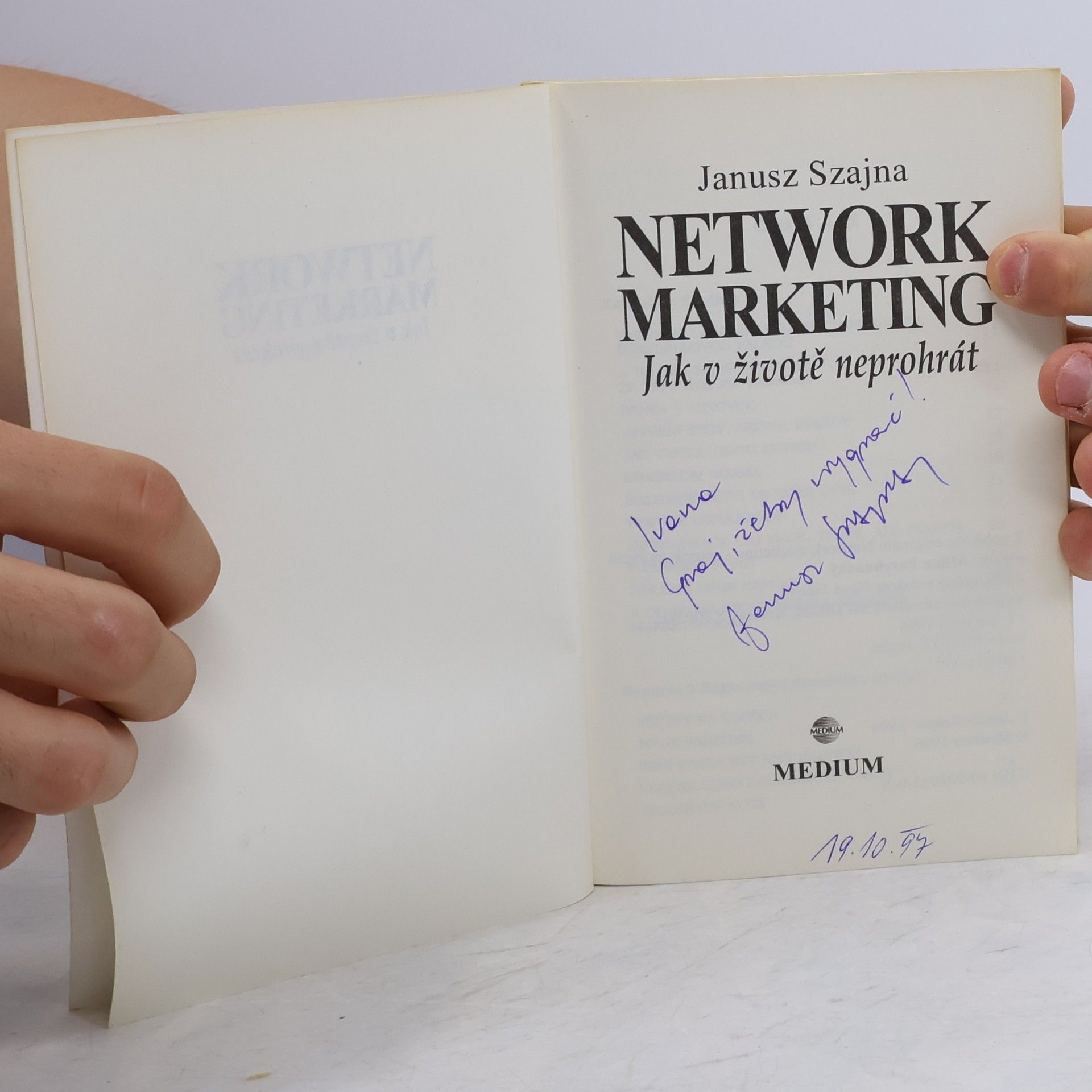 Janusz Szajna Network Marketing