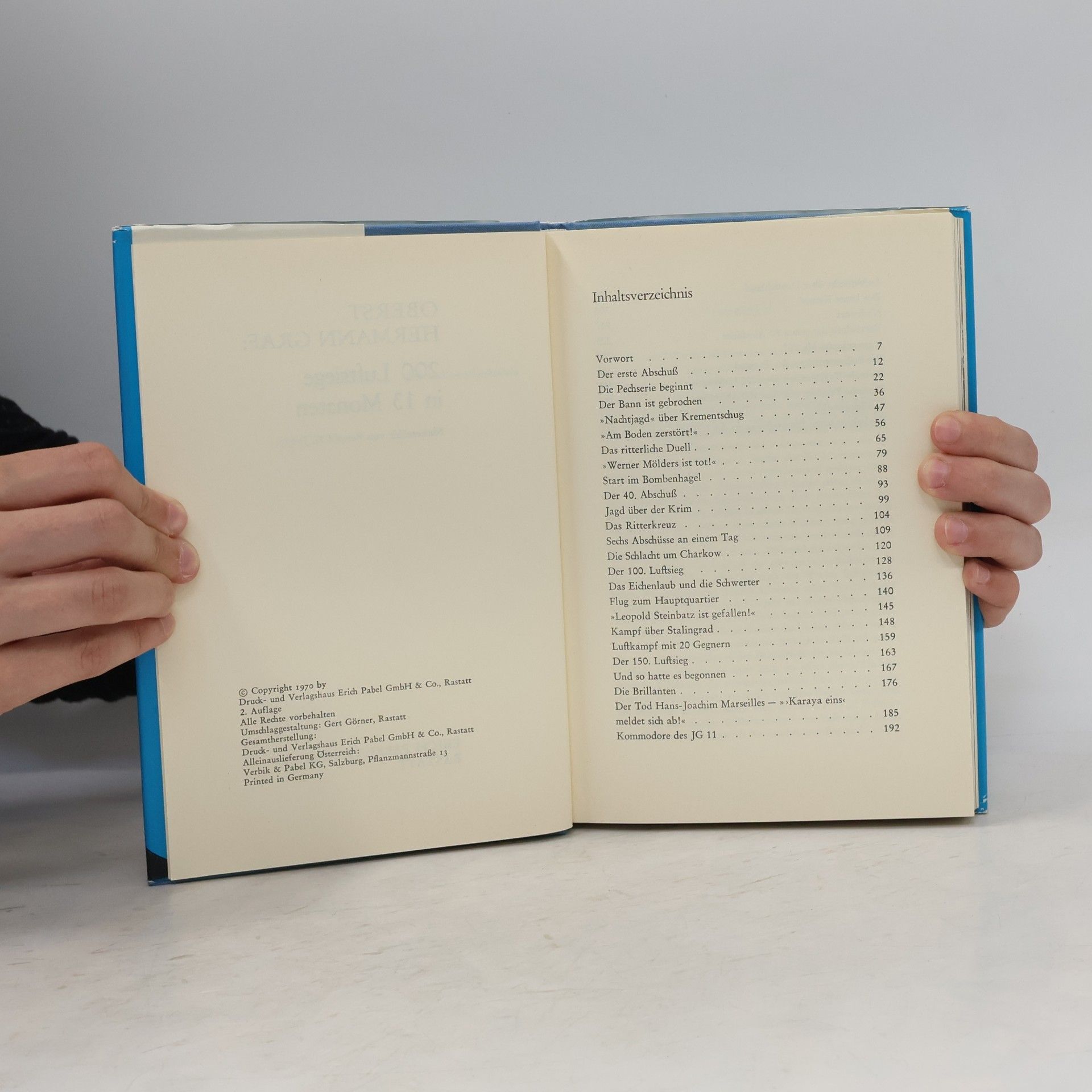 Berthold K. Jochim Oberst Hermann Graf: 200 Luftsiege in 13 Monaten