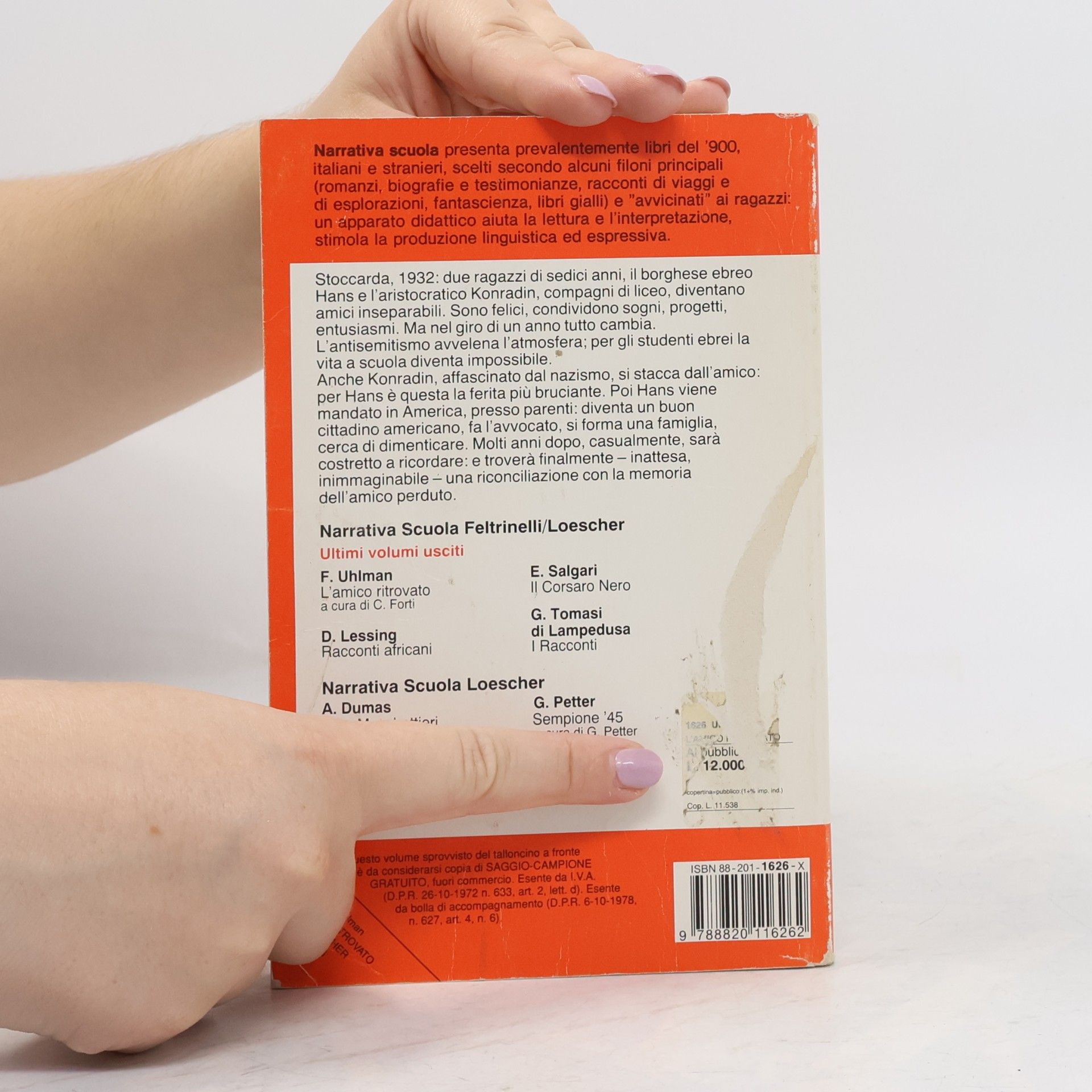 Fred Uhlman L'amico ritrovato