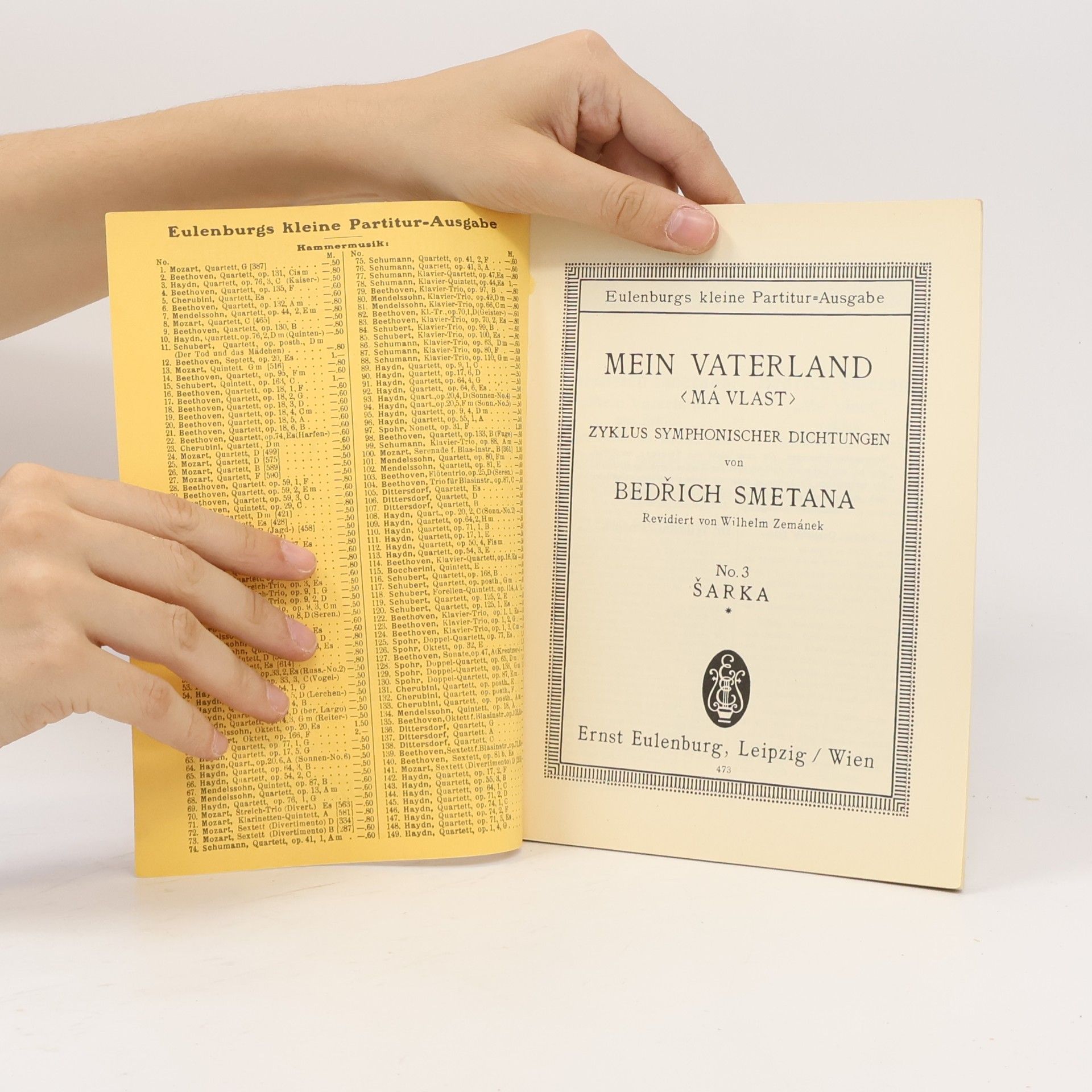 Bedřich Smetana Mein Vaterland 3. Šarka