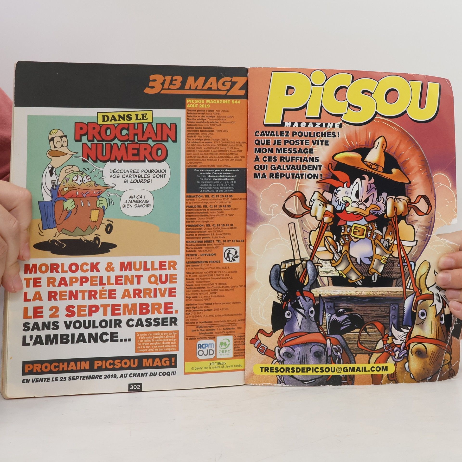 Collectif d'auteurs Picsou 544