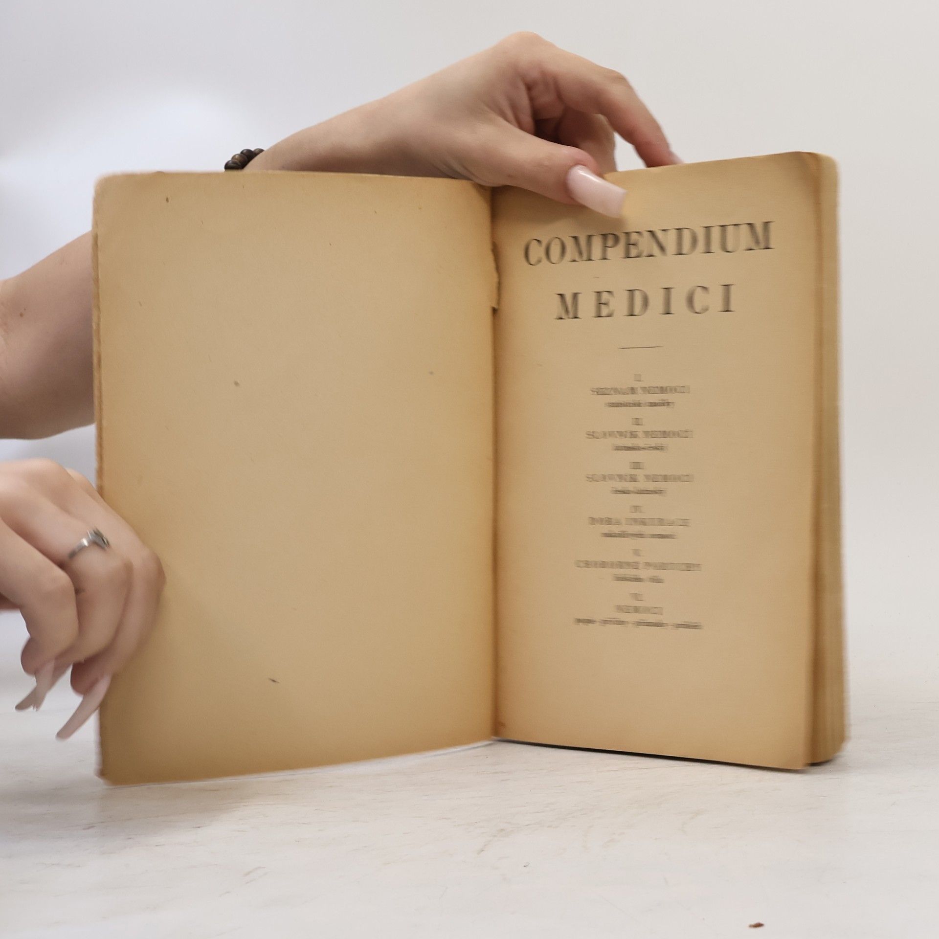 Collectif d'auteurs Compendium medici. Slovník nemocí latinsko-český a česko-latinský