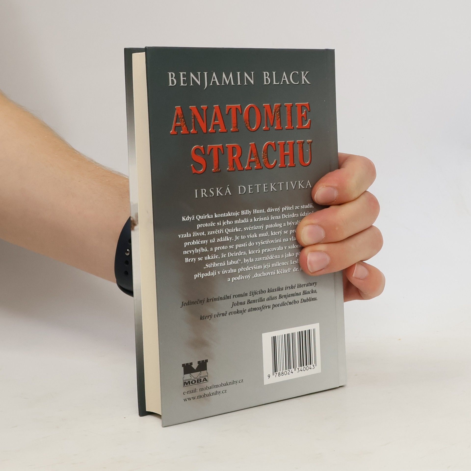 John Banville Anatomie strachu
