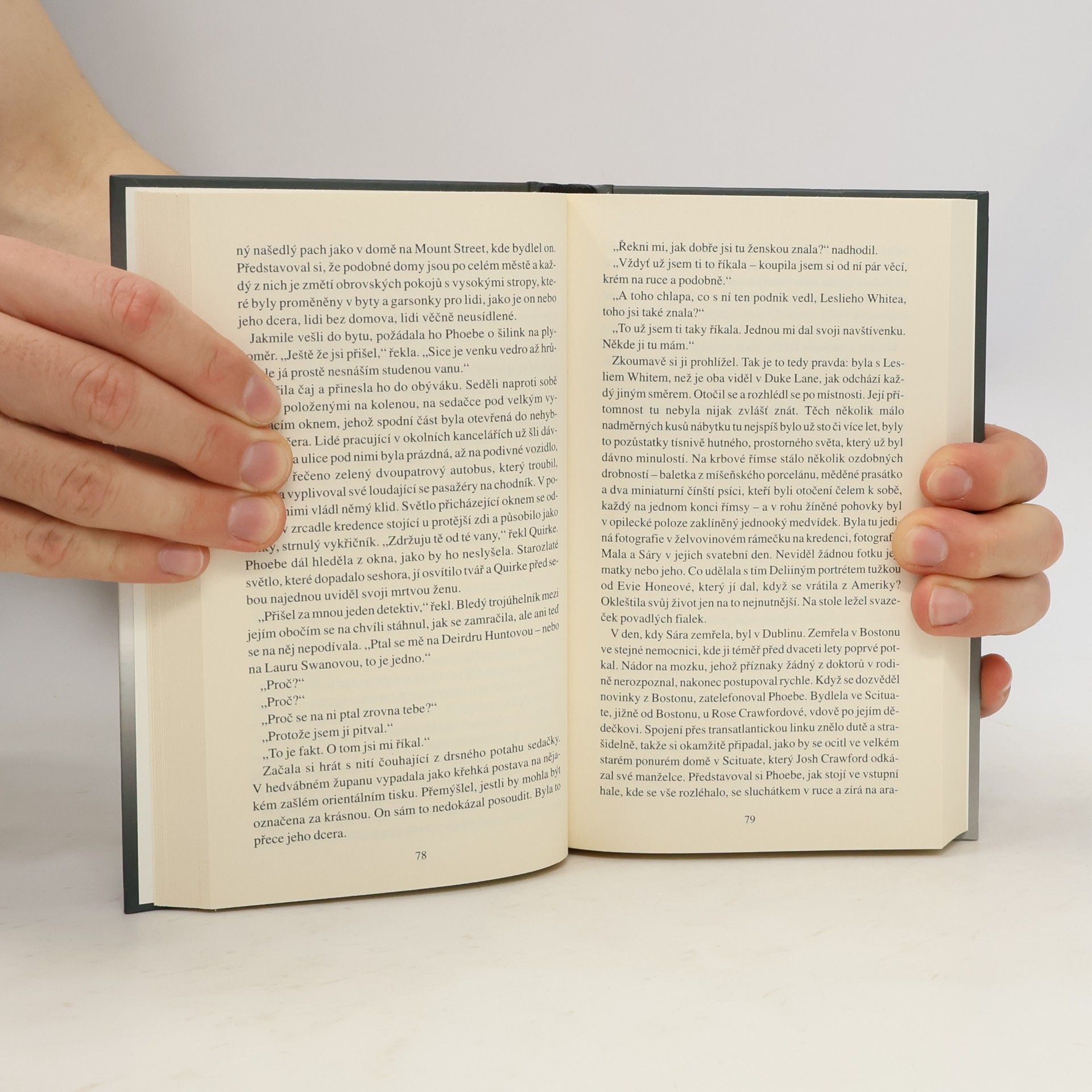 John Banville Anatomie strachu