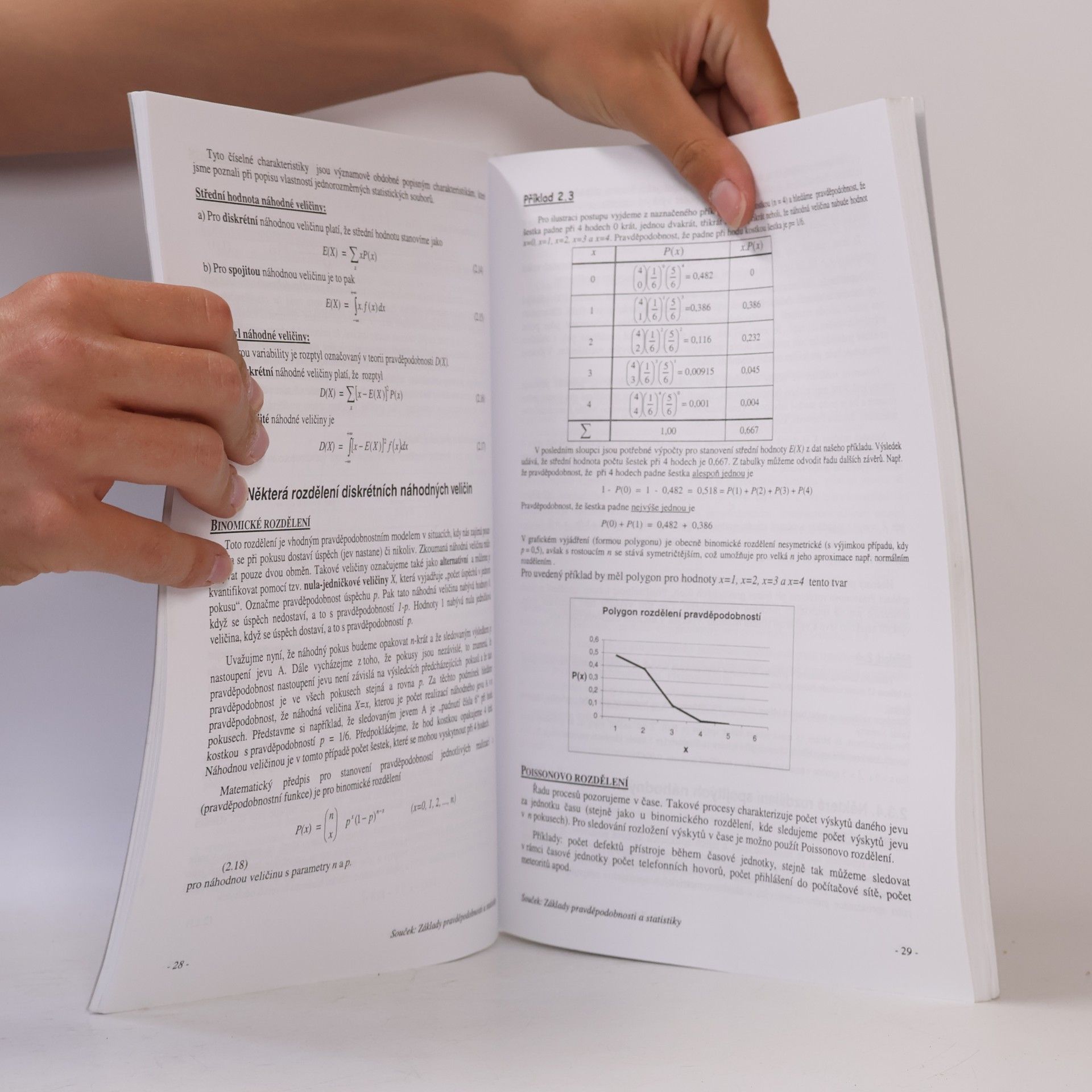 Eduard Souček Základy pravděpodobnosti a statistiky